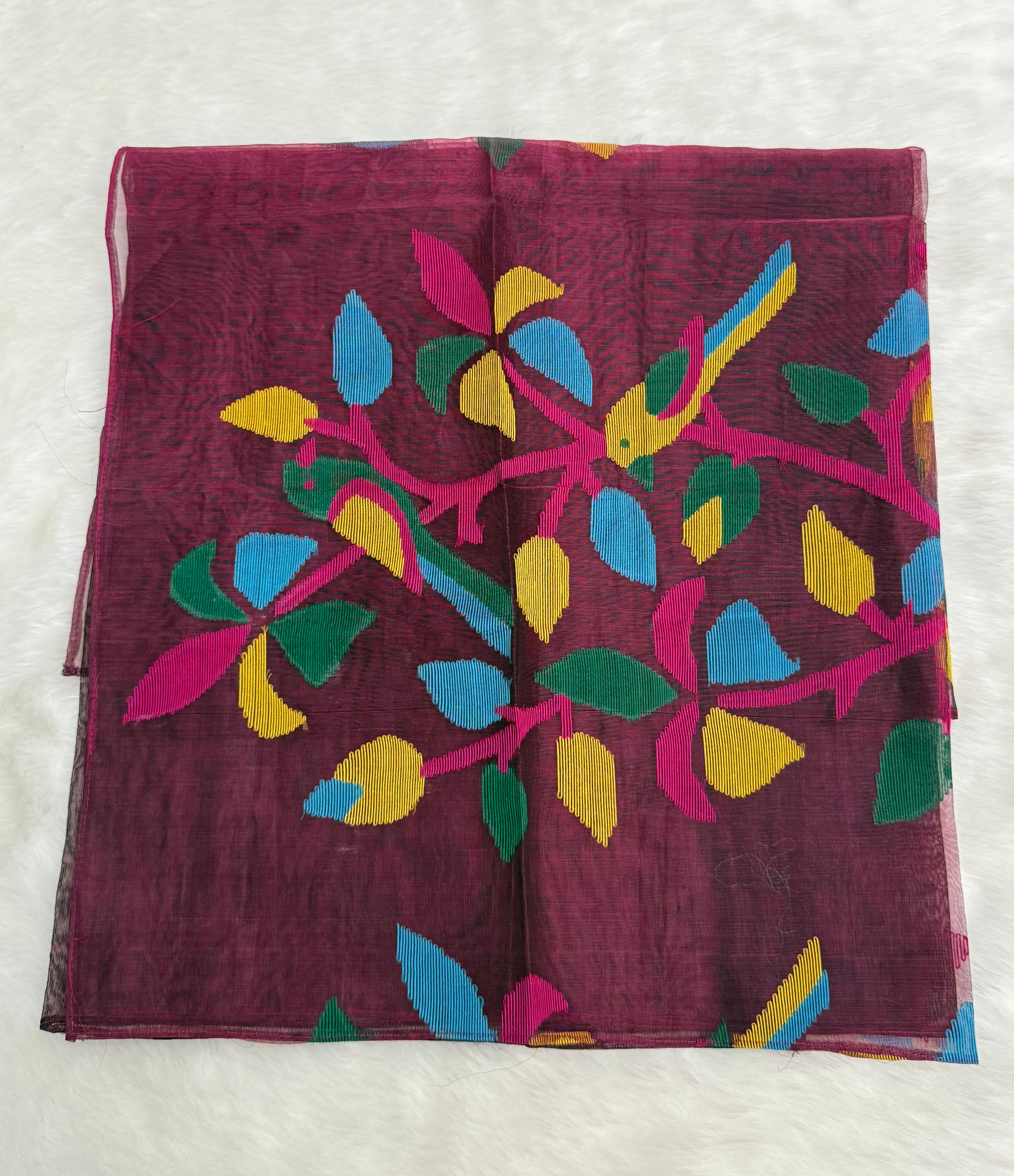 Zari Kota x Kanchi Fusion Saree