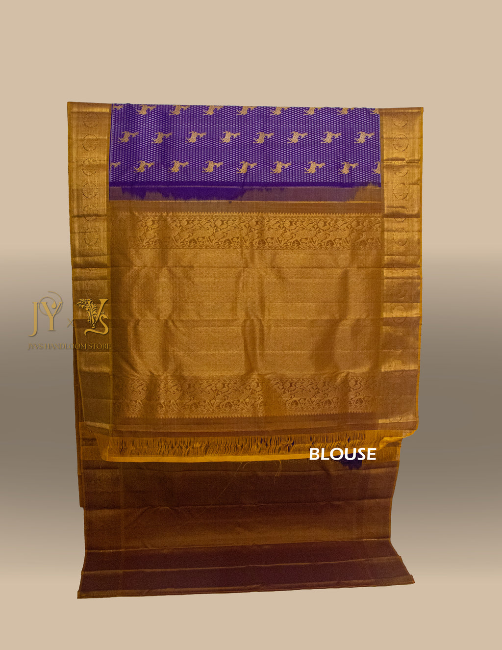 Emboss Kanjeevaram Saree