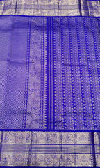 Dark Purple Vintage Kanjeevaram Saree
