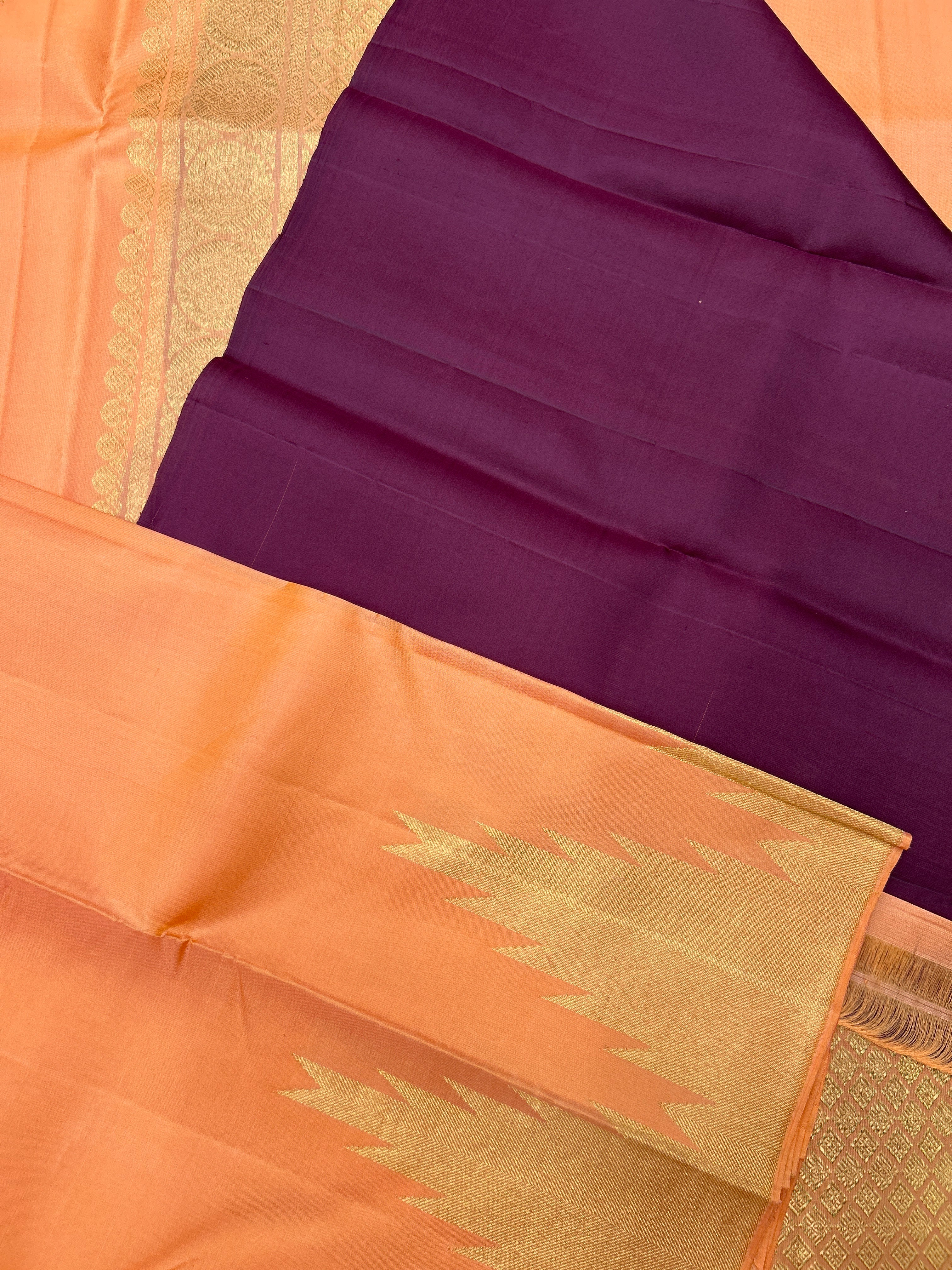 Borderless Kanjeevaram Saree