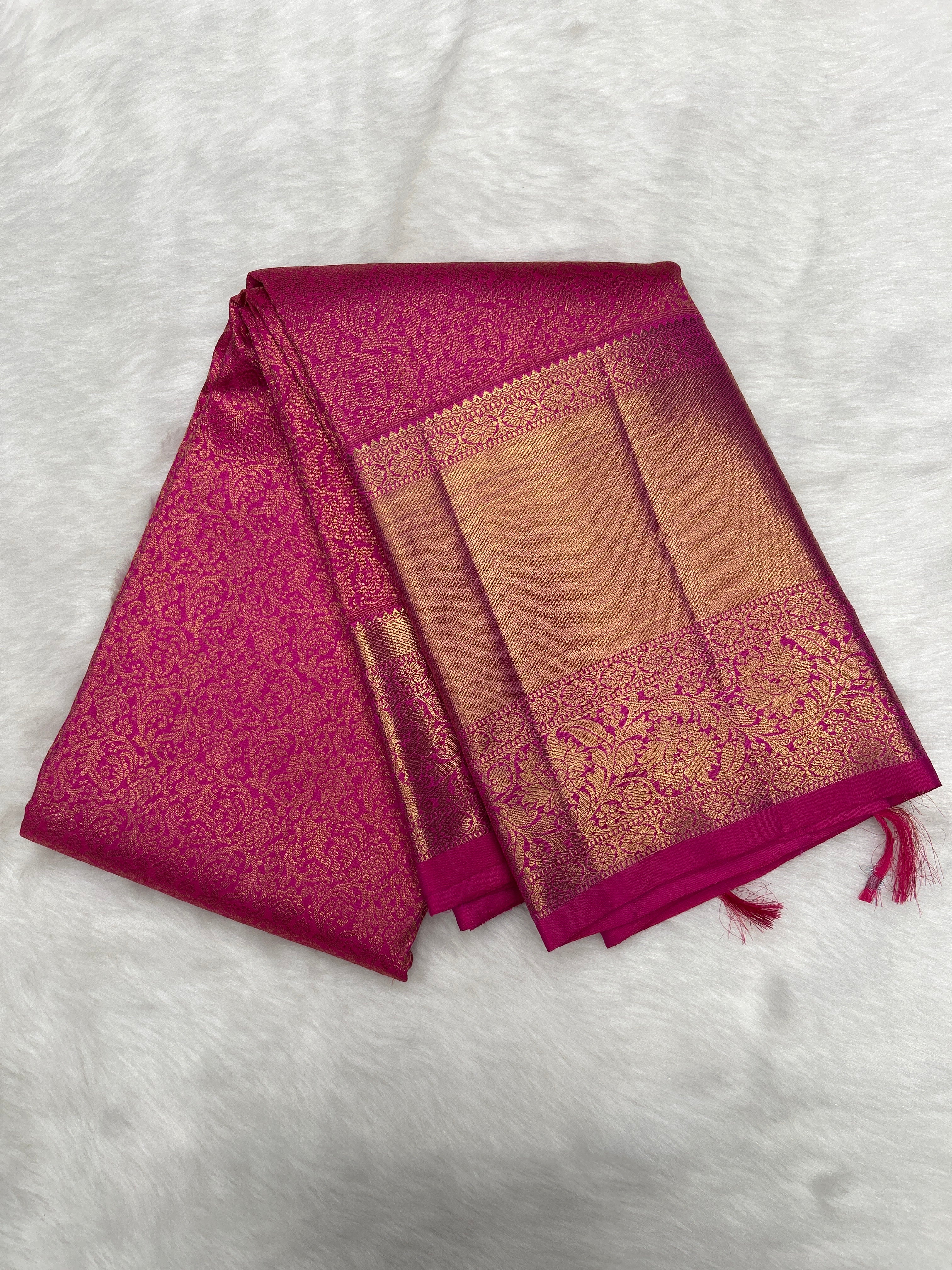 Kanjeevaram Silk Saree (BL496)