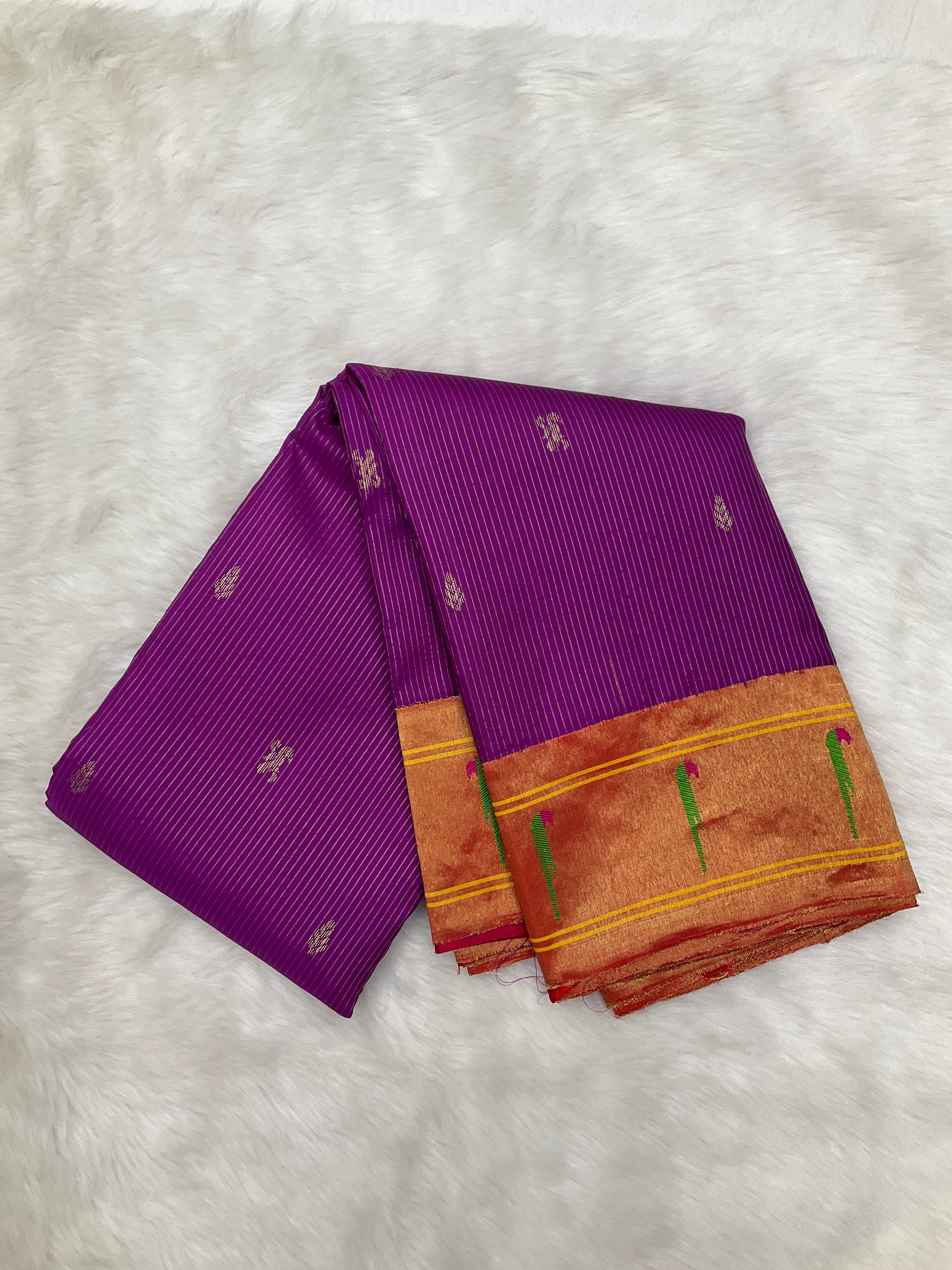 Kanjeevaram Paithani Saree