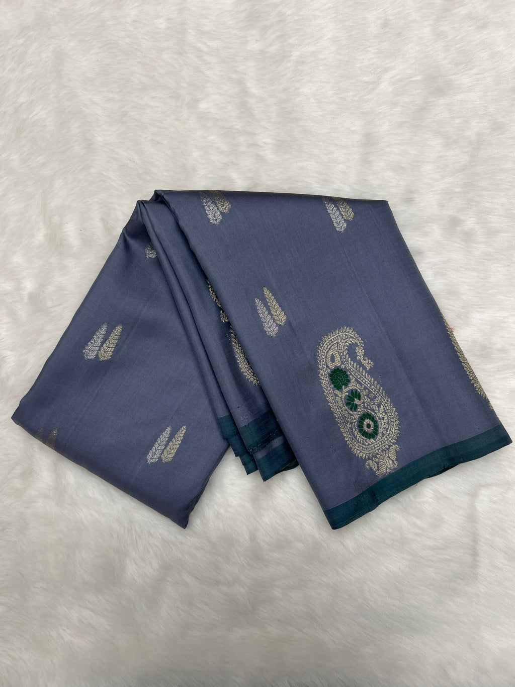 Kanjeevaram Silk Saree (Double blouse)