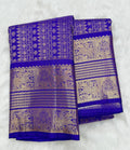 Dark Purple Vintage Kanjeevaram Saree