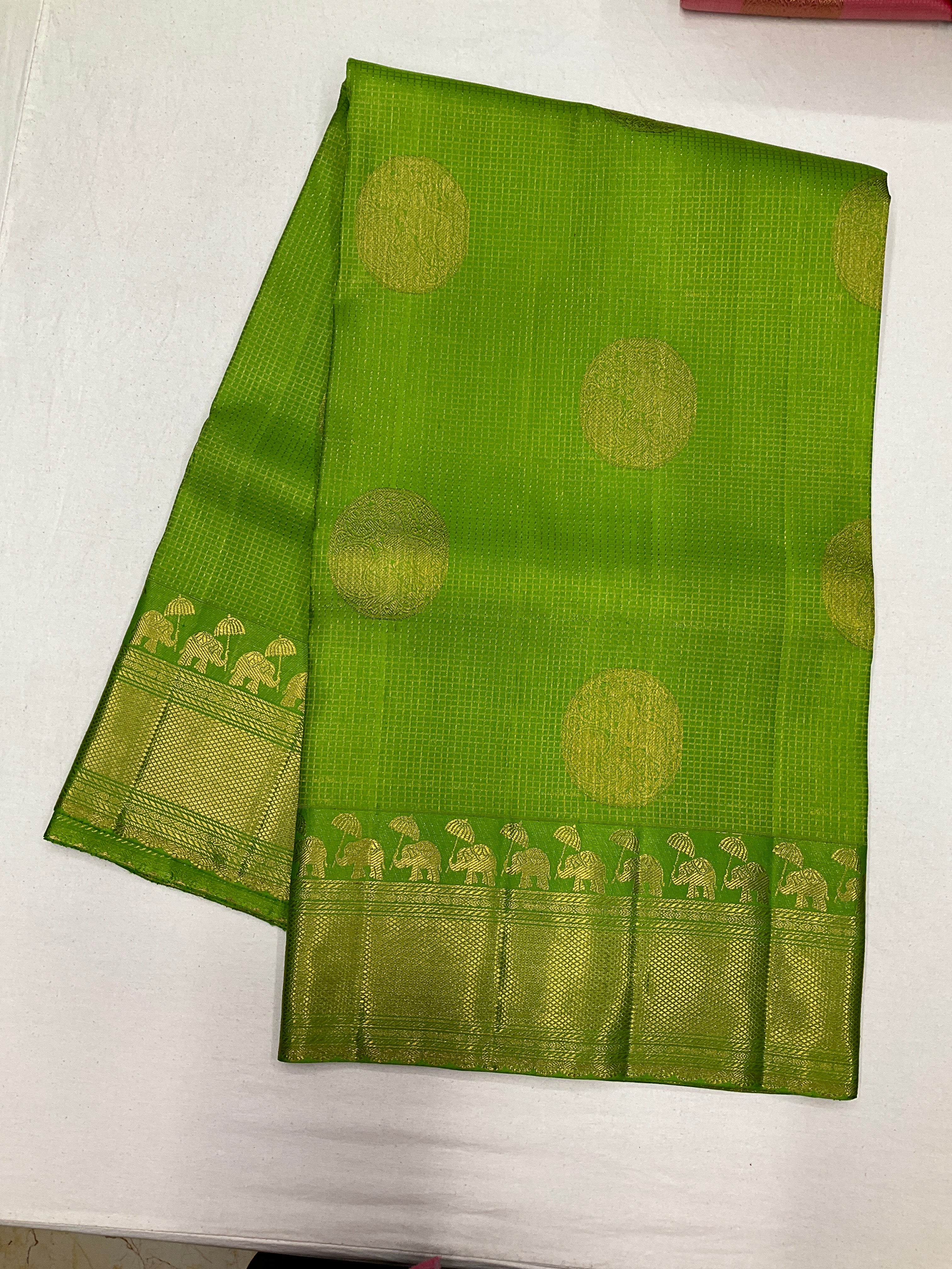 Kanjeevaram Silk Saree (BH37435)