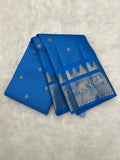 Ananda Vairaoosi Vintage Kanjeevaram Saree with a Skirt Temple & Traditional Border