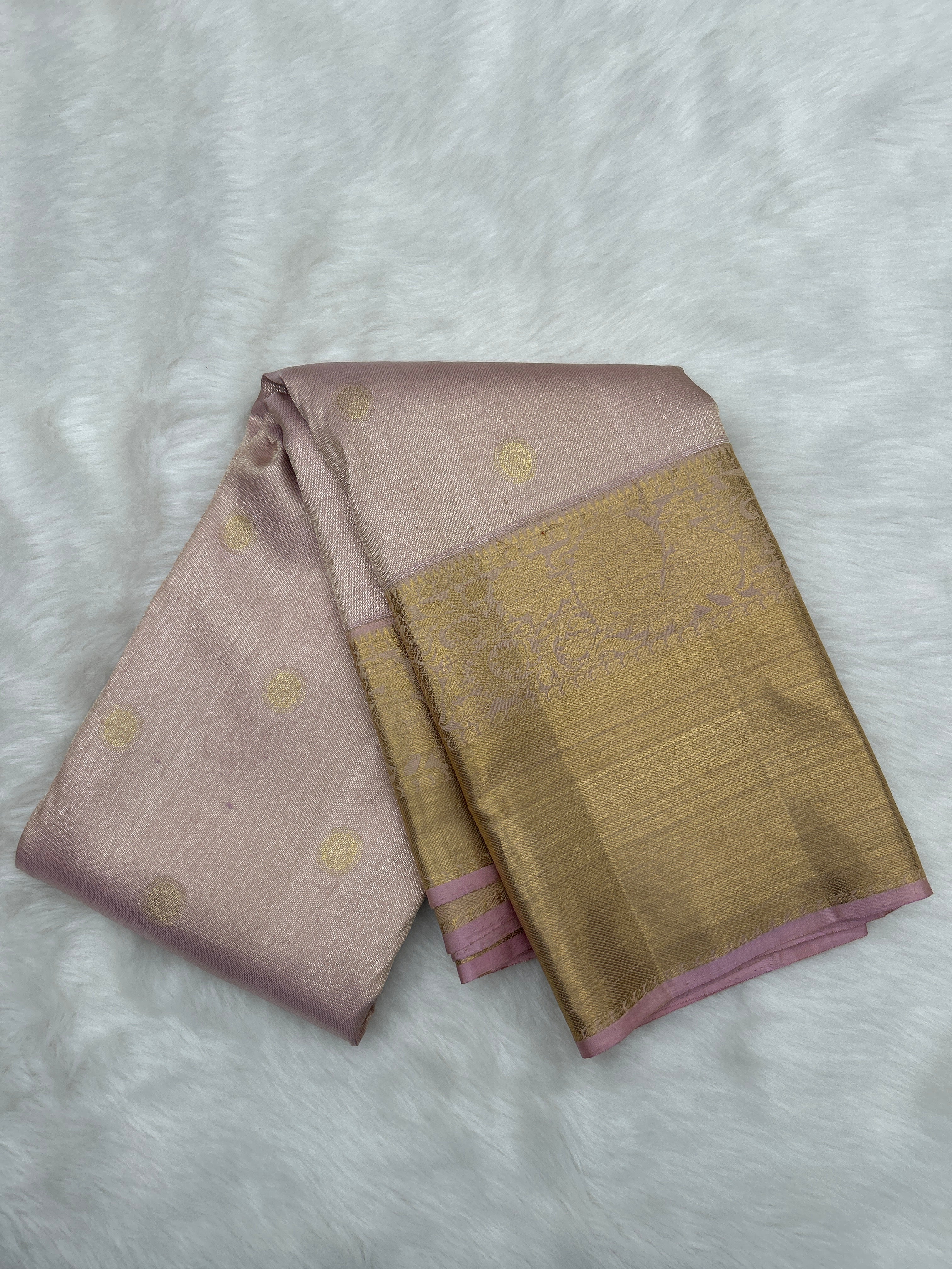Kanjeevaram Oosi Rudraksha Saree