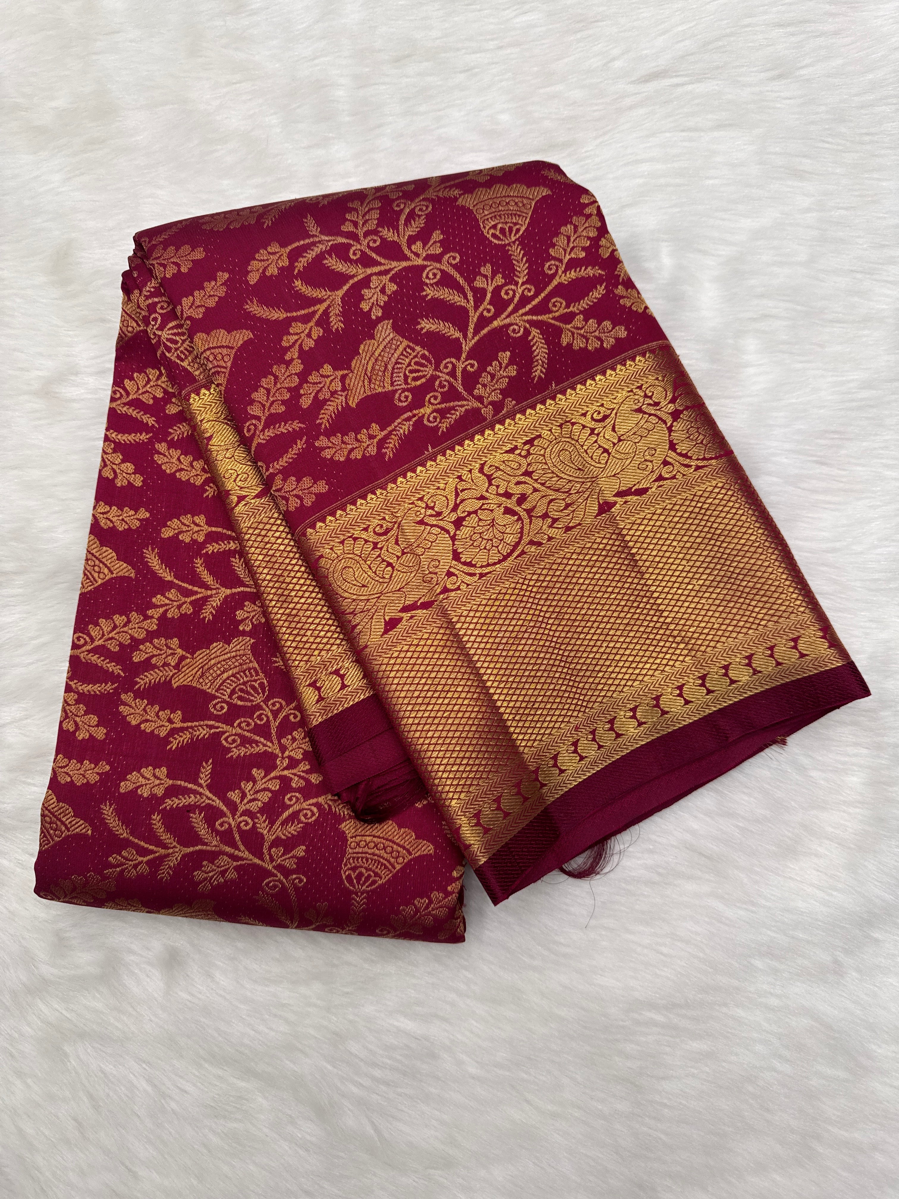 Kanjeevaram Silk Saree (BL4118)