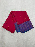 Vintage Kanjeevaram Saree with Zari Checks in Border