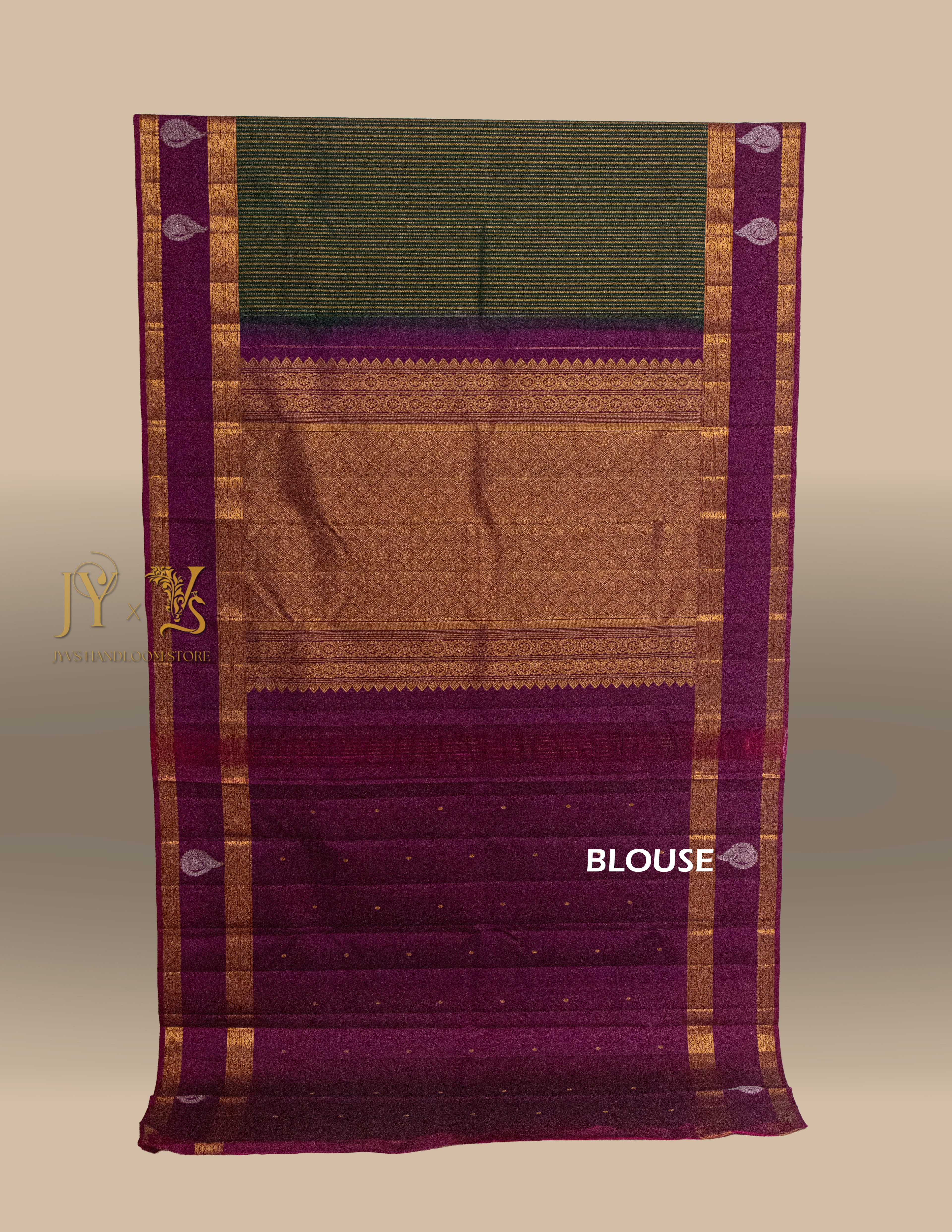 Bentex Border Kanjeevaram Saree.