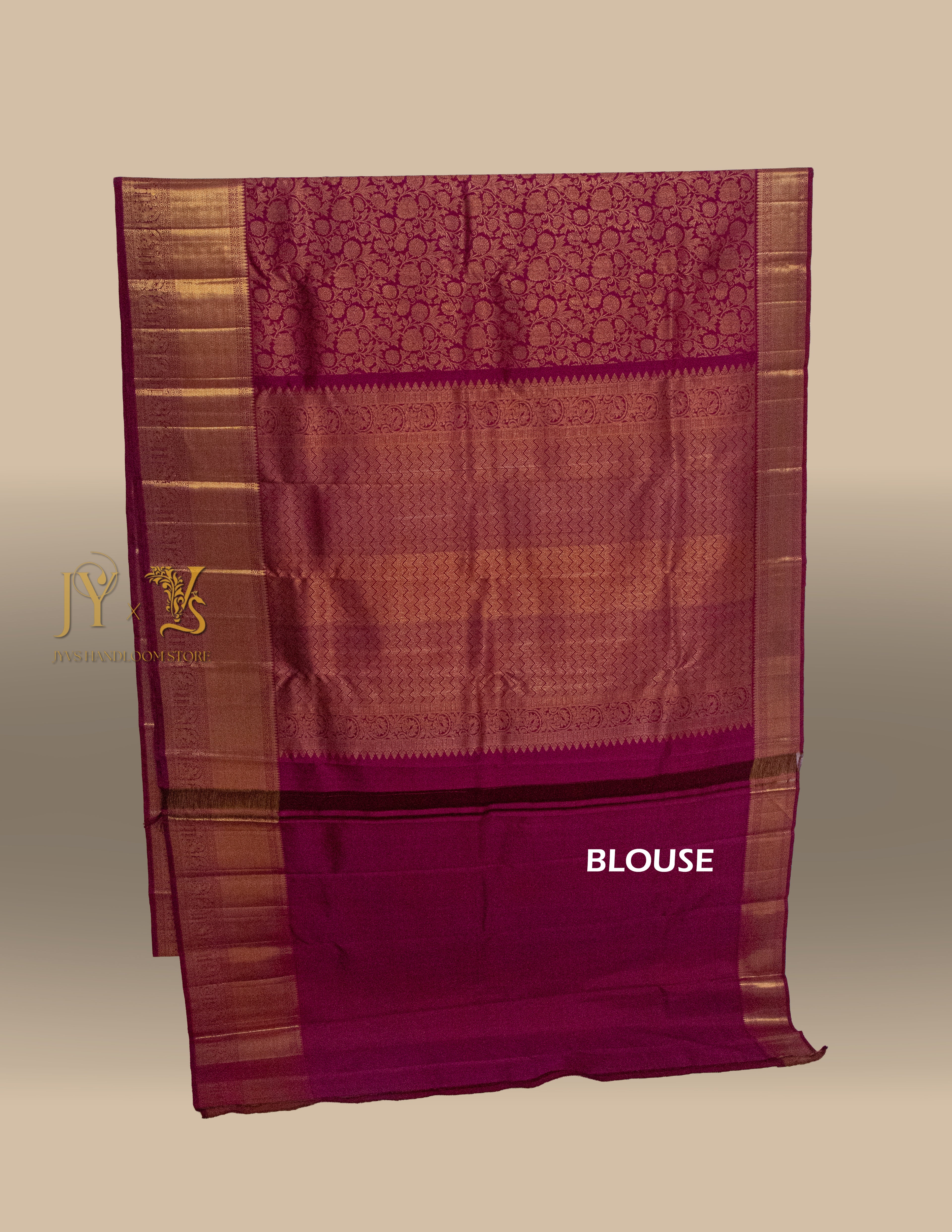 Kanjeevaram Brocade Saree