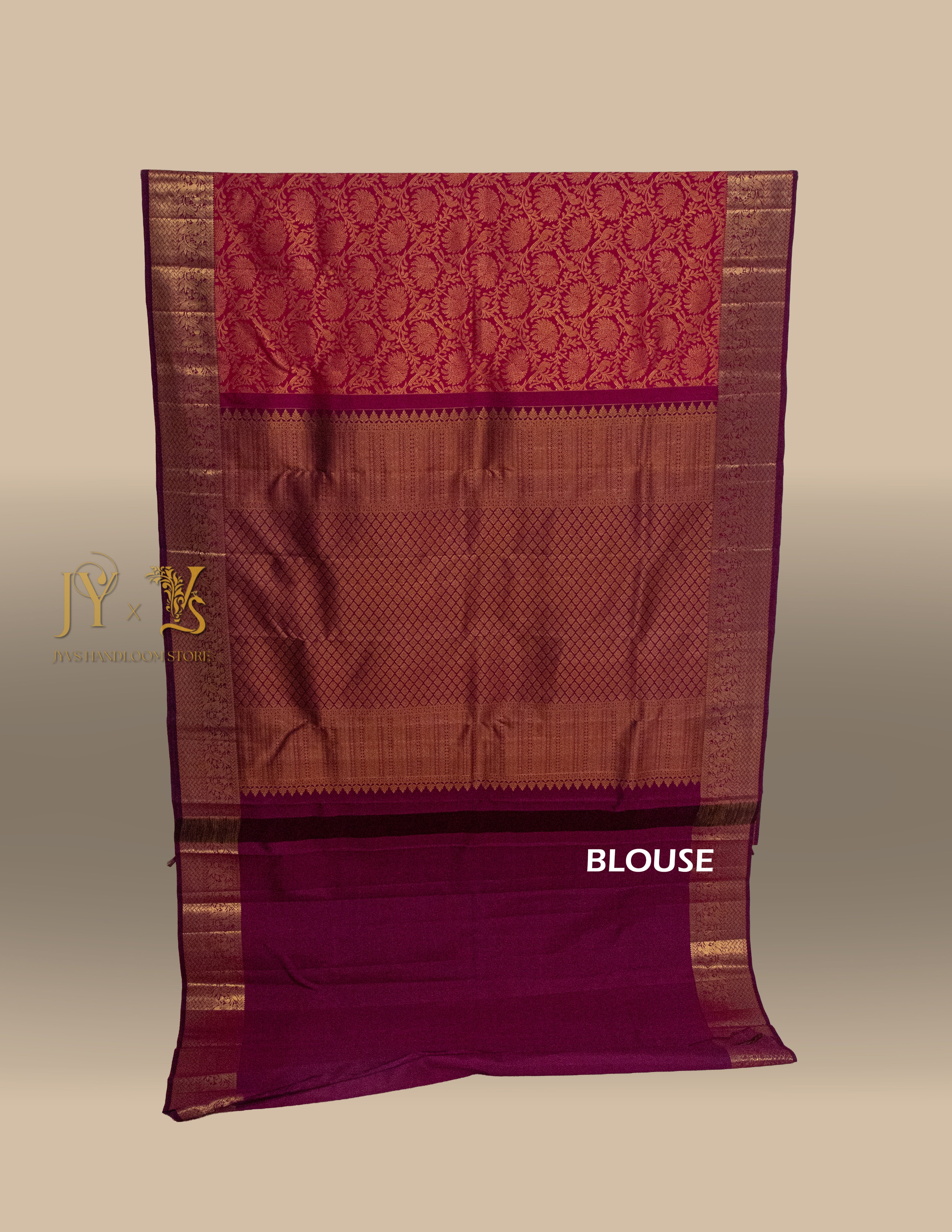 Kanjeevaram Brocade Saree