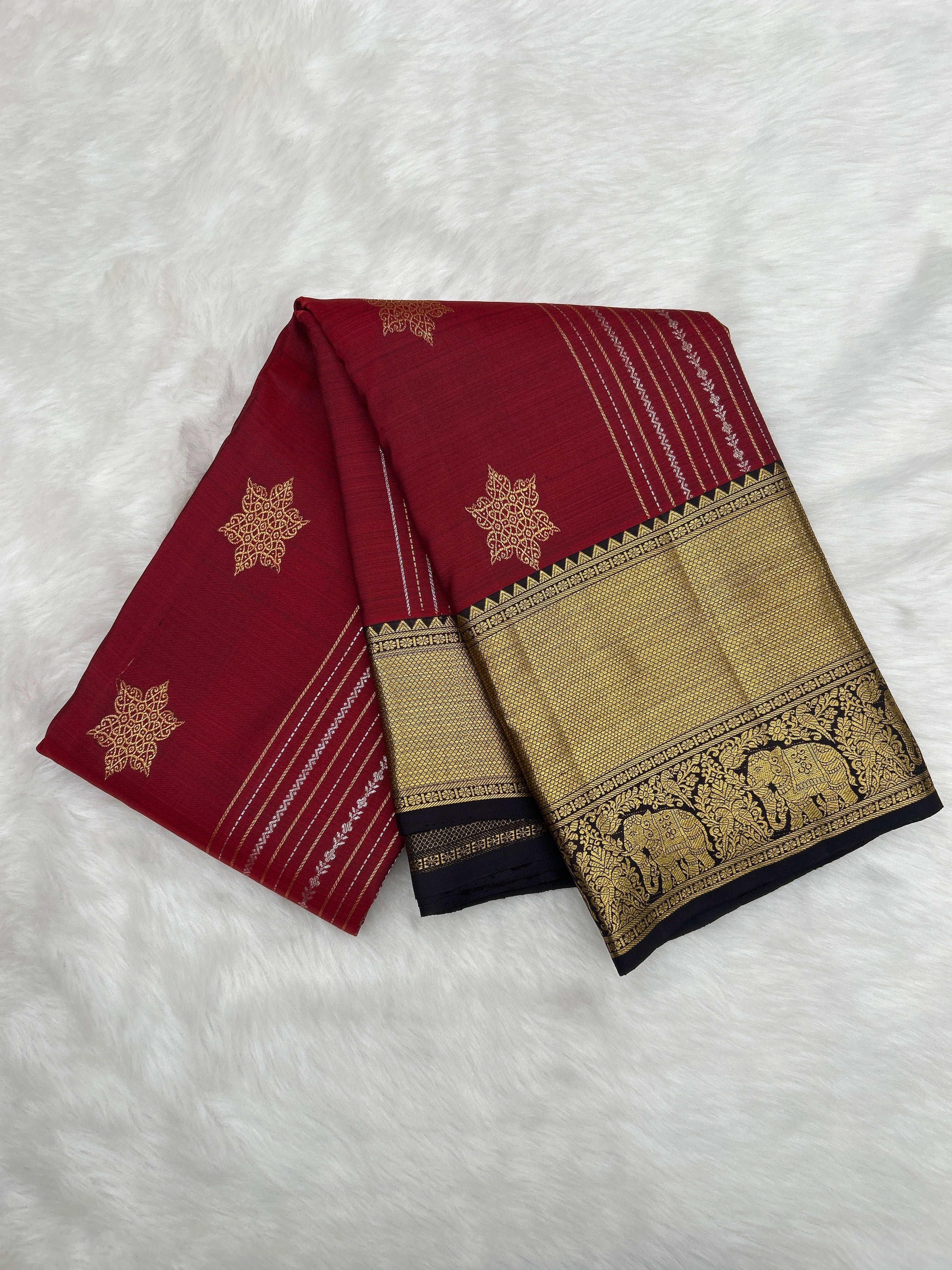 Kanjeevaram Silk Saree (SS21117)