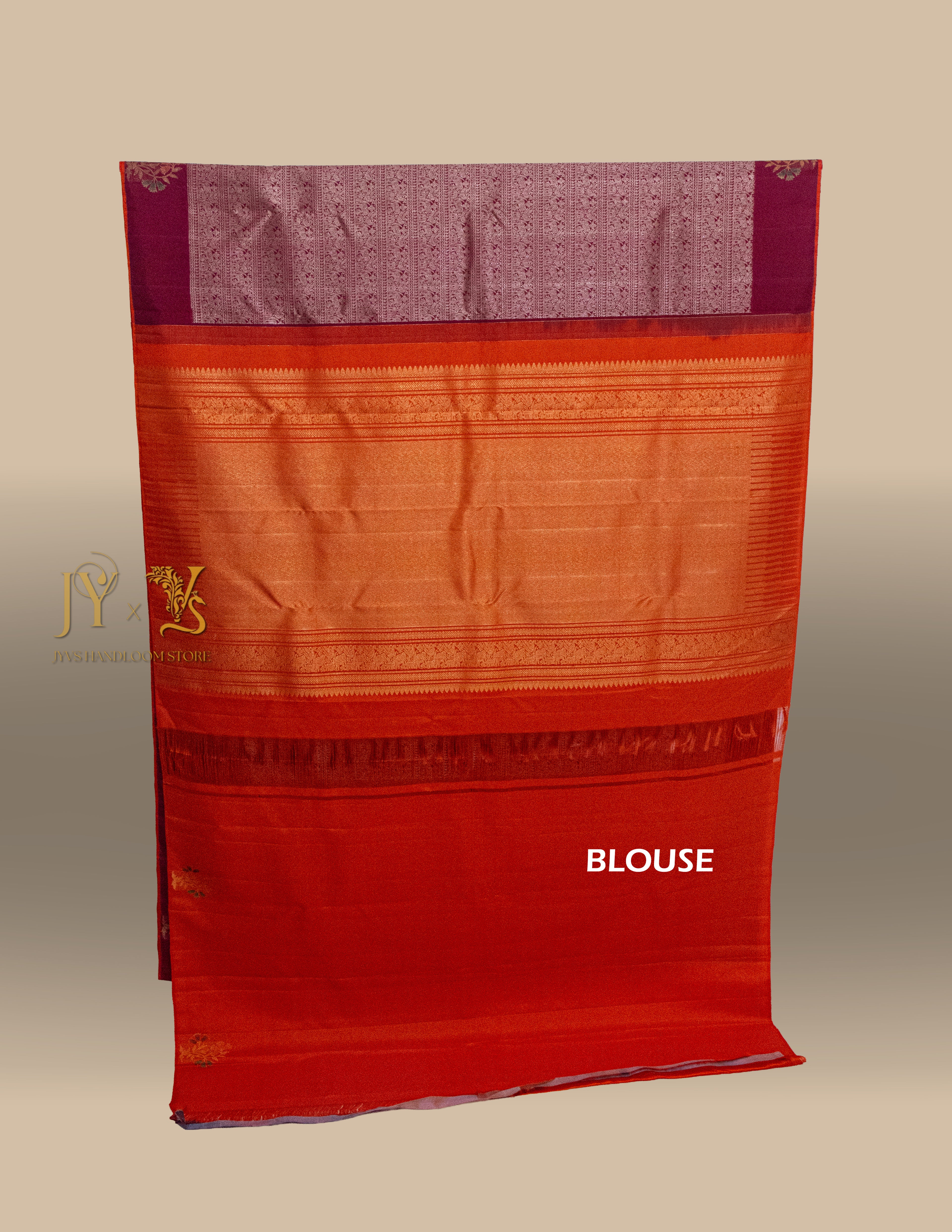 Contemporary Kanjeevaram Saree