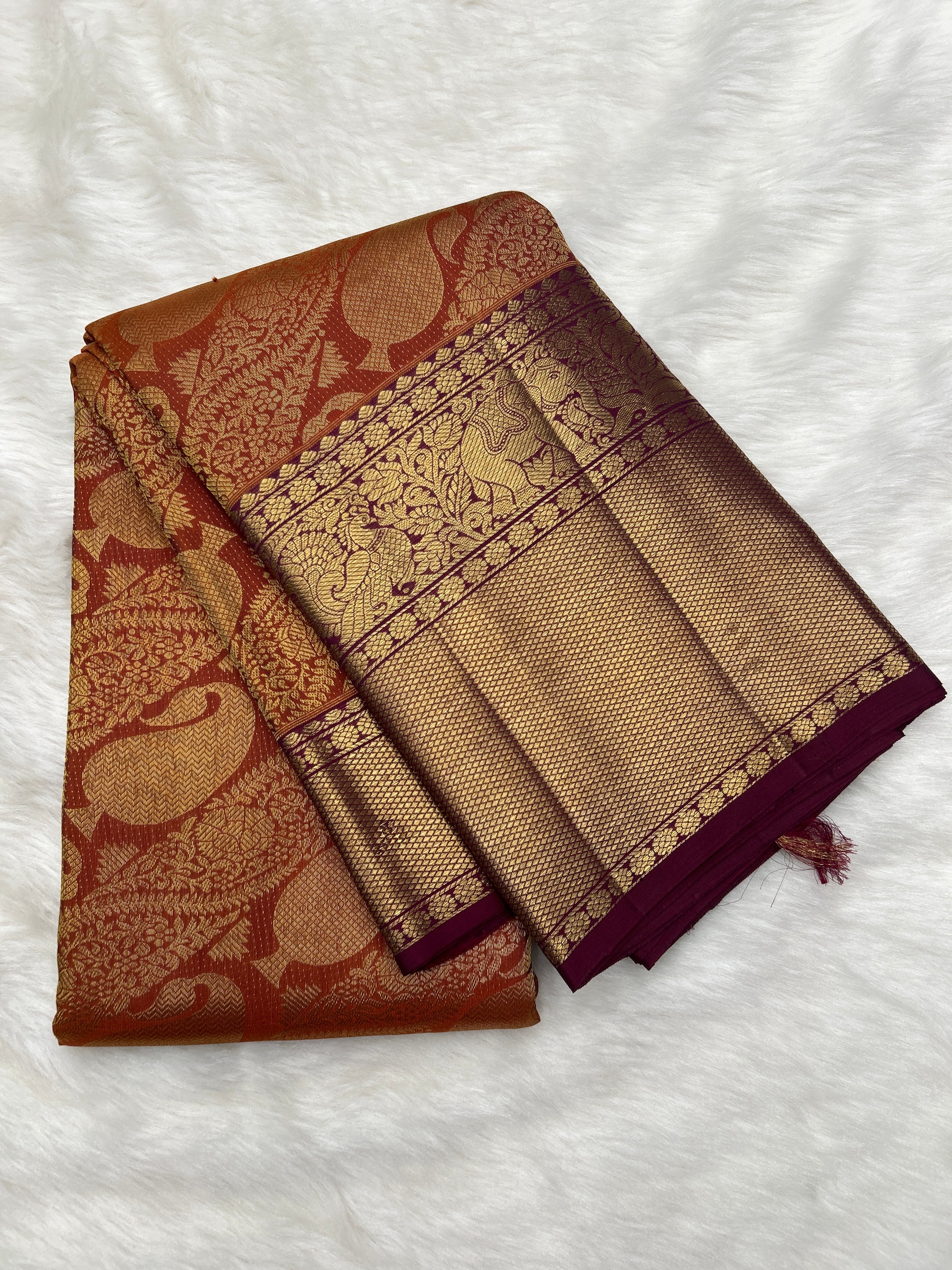 Kanjeevaram Silk Saree (BL9719)