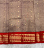 Vintage Korvai Zari pack Kanjeevaram Saree with a Korvai Thapet Border & Rich Pallu