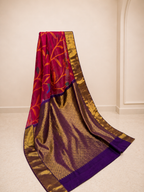 Jamdhani x Kanchi Fusion Saree