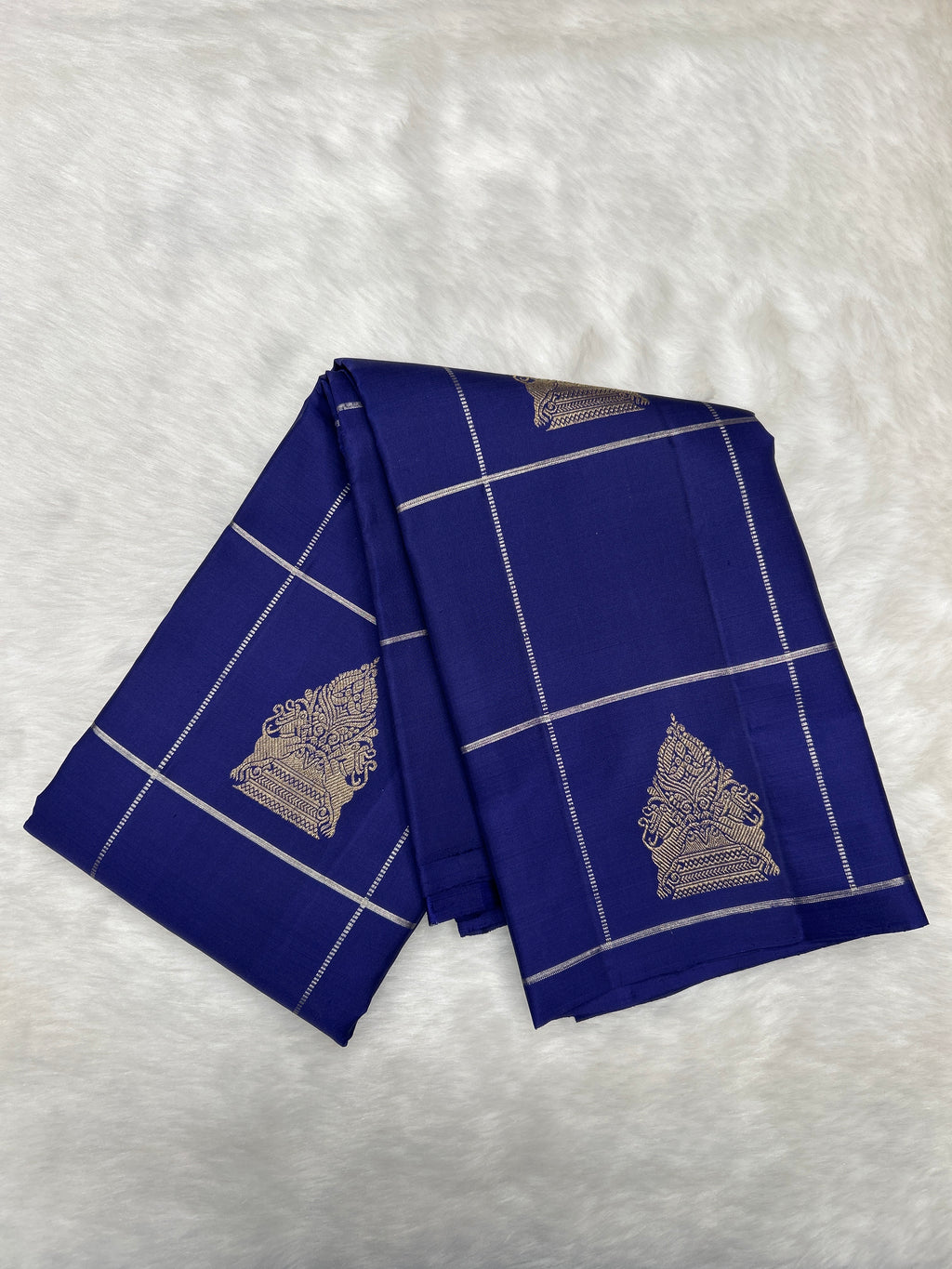 Vintage Borderless Kanjeevaram Saree