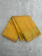 Yellow Handloom Dhoti,Kanduva & Shirt piece (3 pc Set)