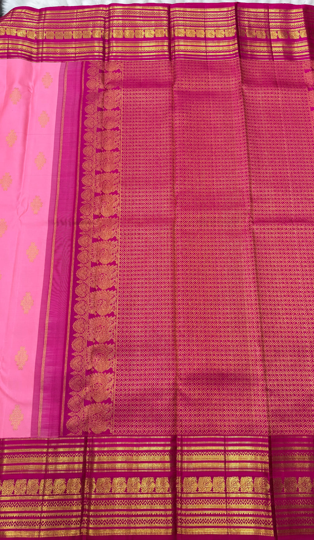 Korvai Vintage Kanjeevaram Silk Saree