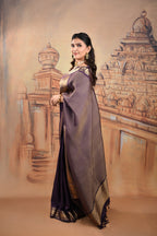 Kanjeevaram Silk Saree (Long pallu)