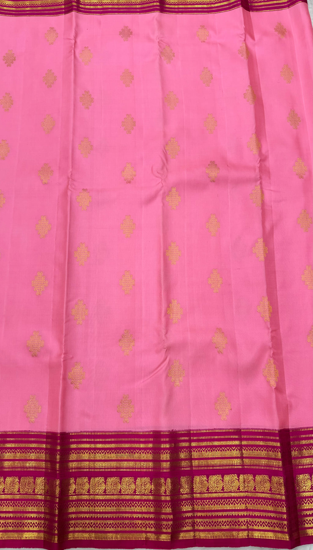 Korvai Vintage Kanjeevaram Silk Saree