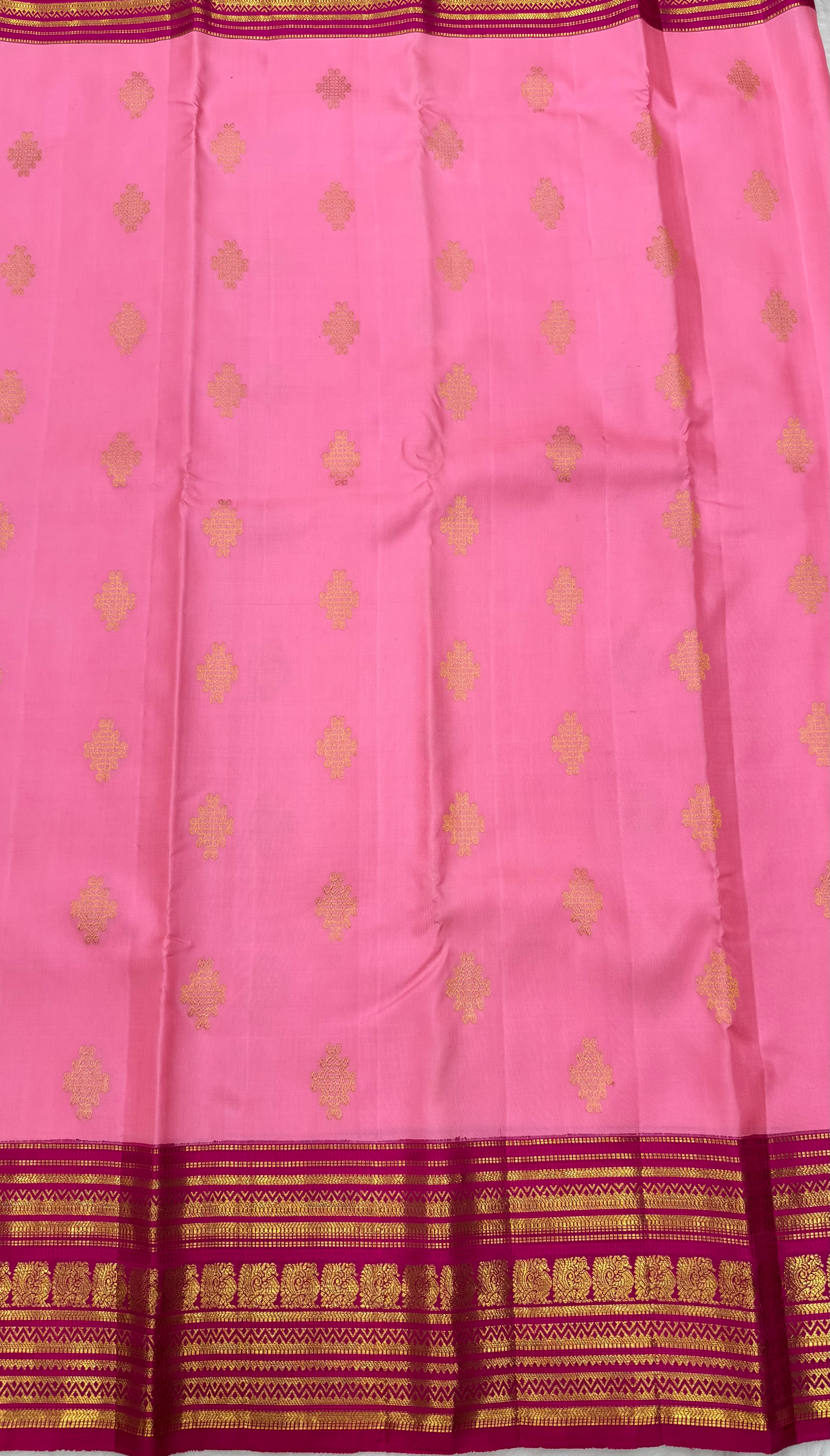 Korvai Vintage Kanjeevaram Silk Saree