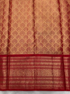 Tissue Kanjeevaram With Jaal Brocade & Traditional Rich Border