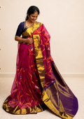 Jamdhani x Kanchi Fusion Saree