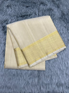 Handloom Dhoti,Kanduva & Shirt/Kurta piece (3 pc Set)