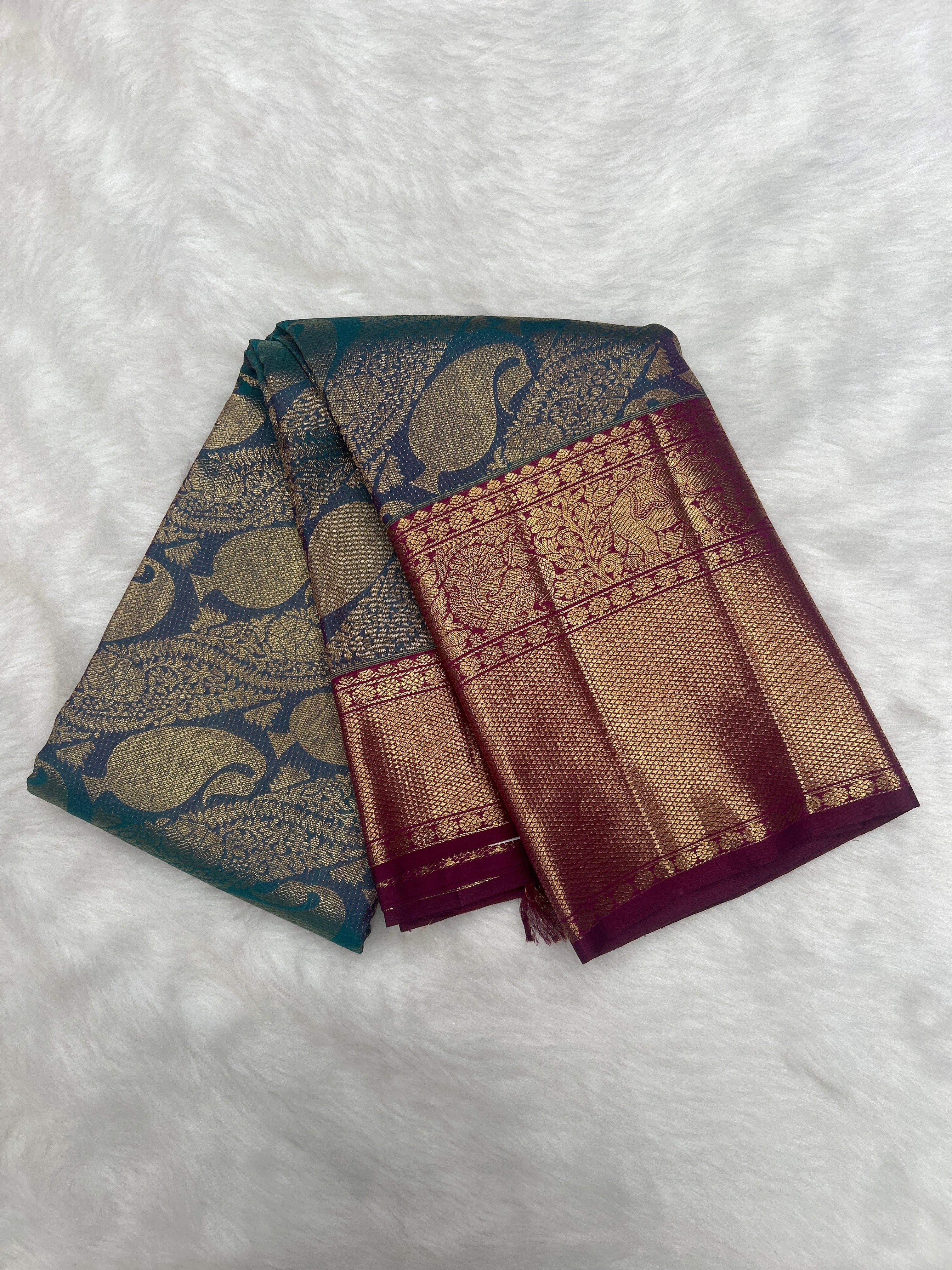 Kanjeevaram Silk Saree (964-81)