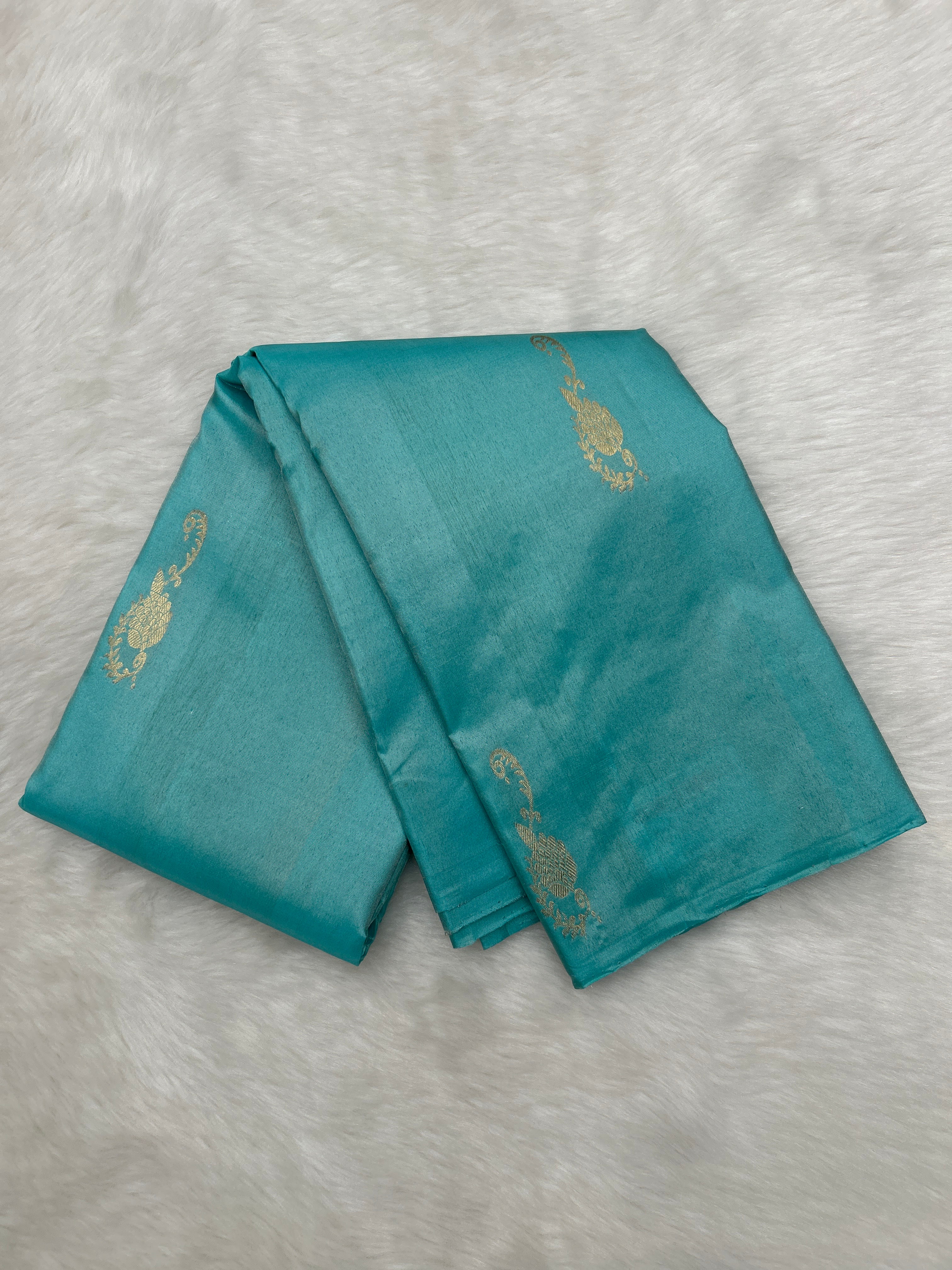 Borderless Zari Pack Kanjeevaram Saree