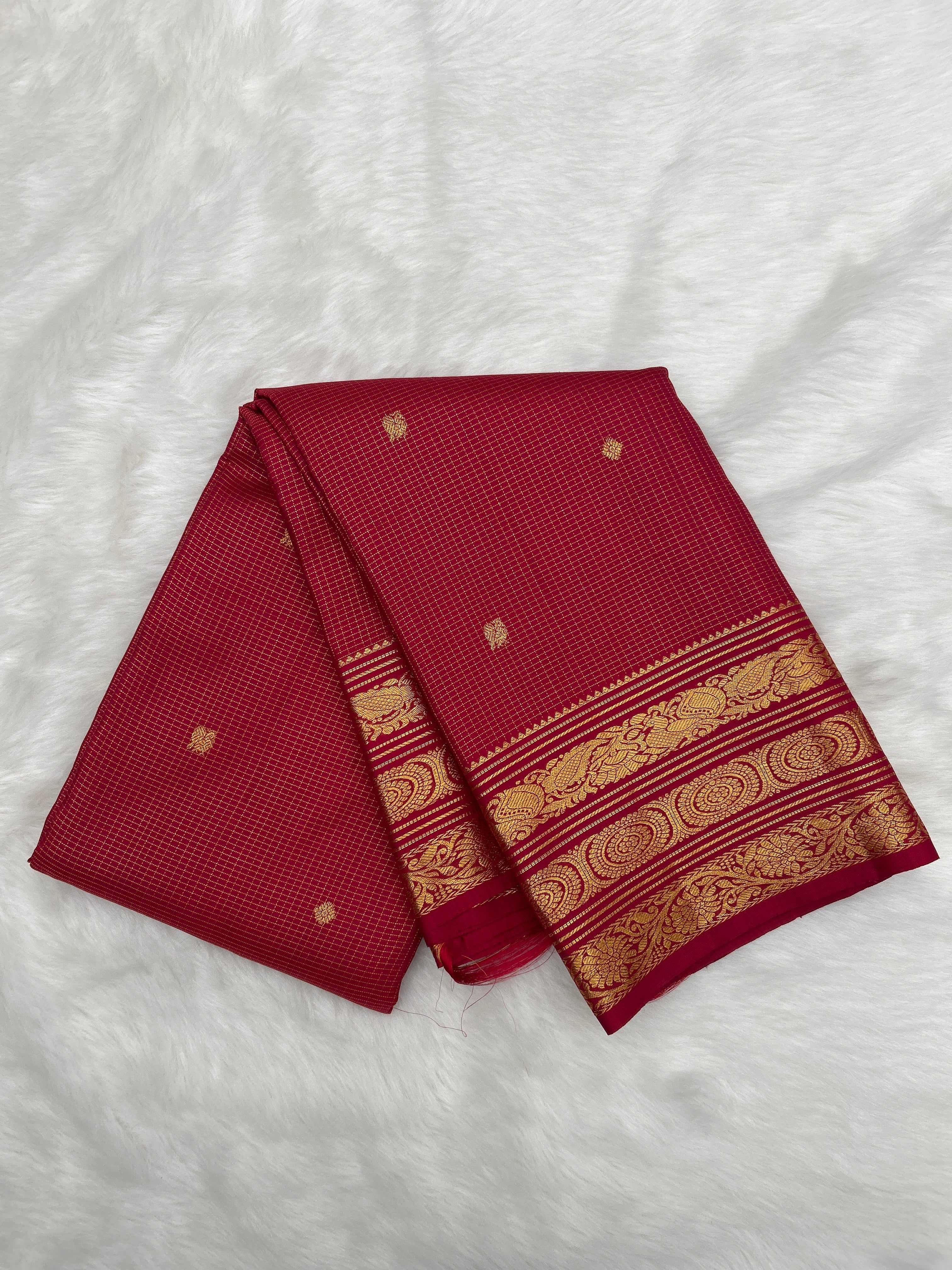 Kanjeevaram Vintage Saree (SS19713)