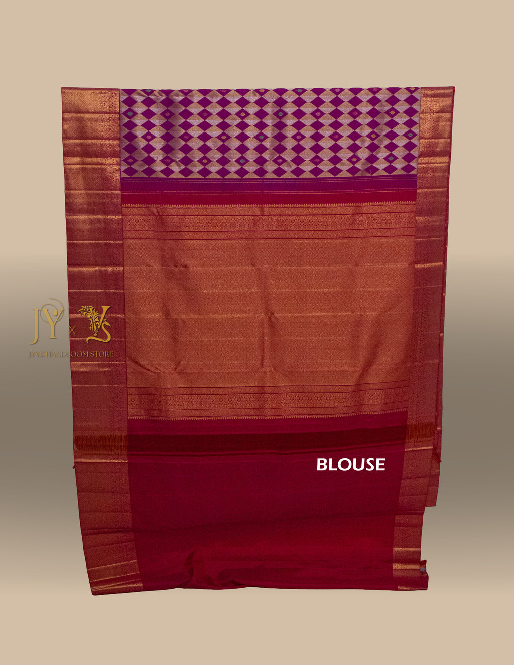Contemporary Kanjeevaram Saree