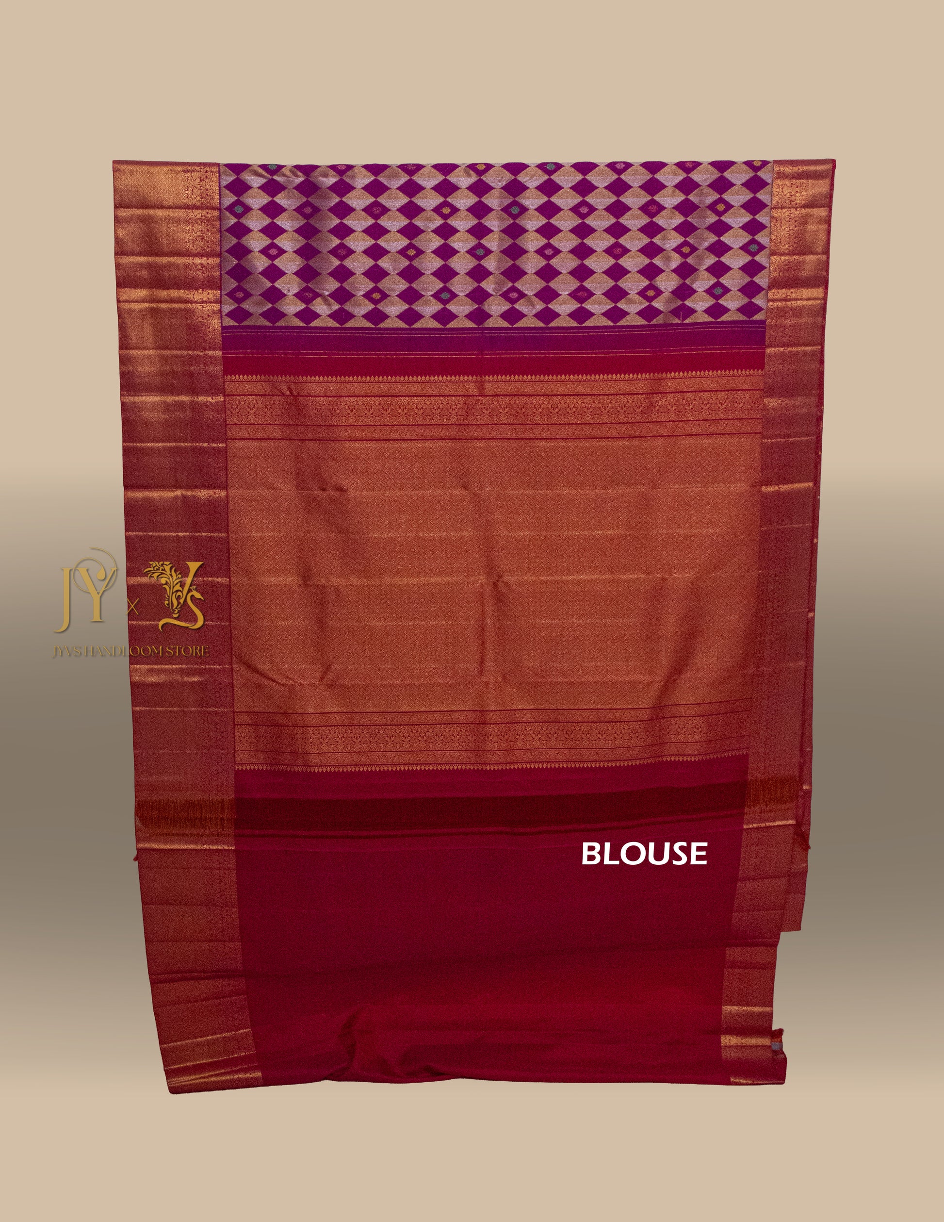 Contemporary Kanjeevaram Saree