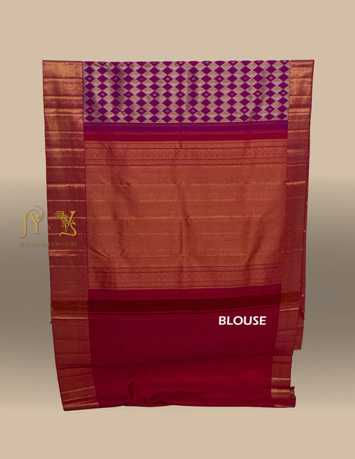 Contemporary Kanjeevaram Saree