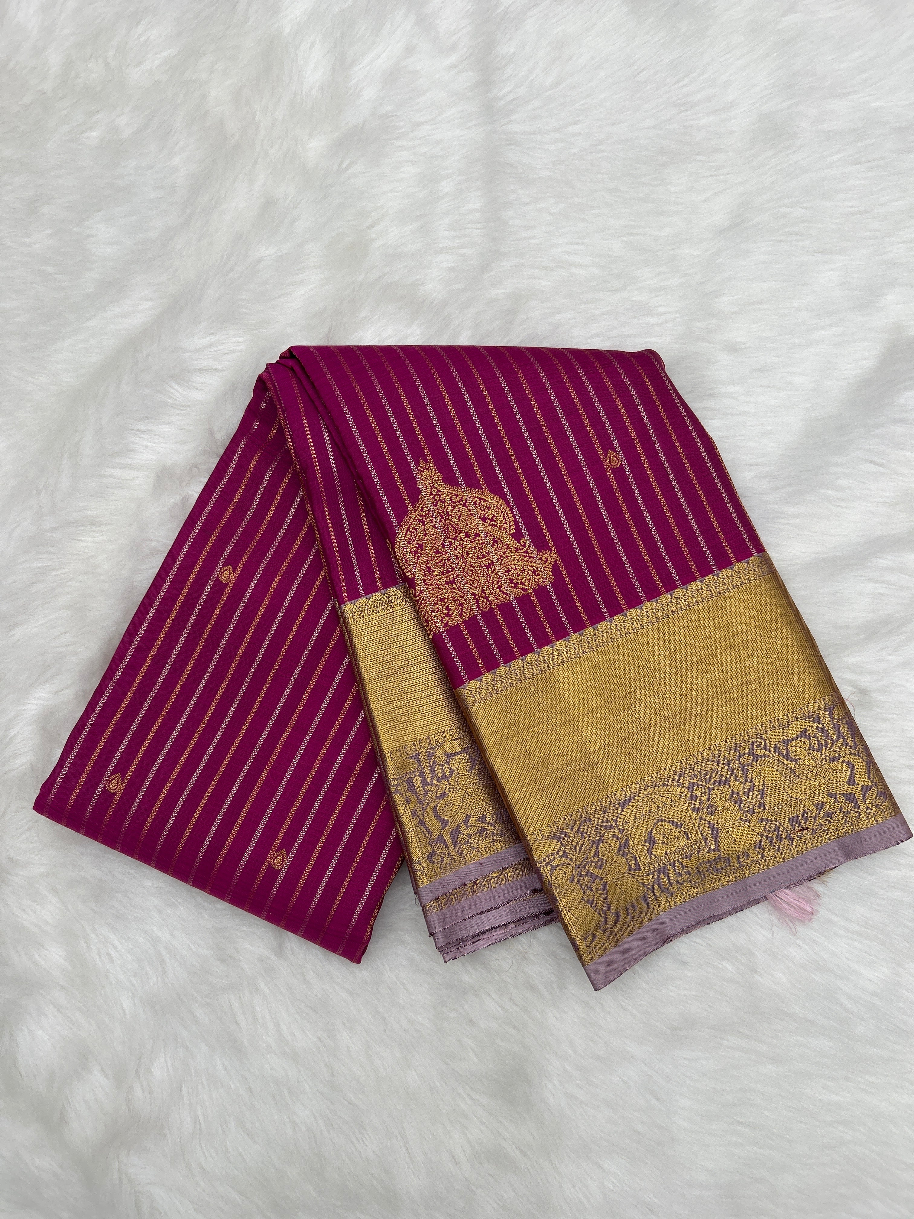 Kanjeevaram Vintage Saree (SS19213)