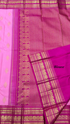 Korvai Vintage Kanjeevaram Silk Saree