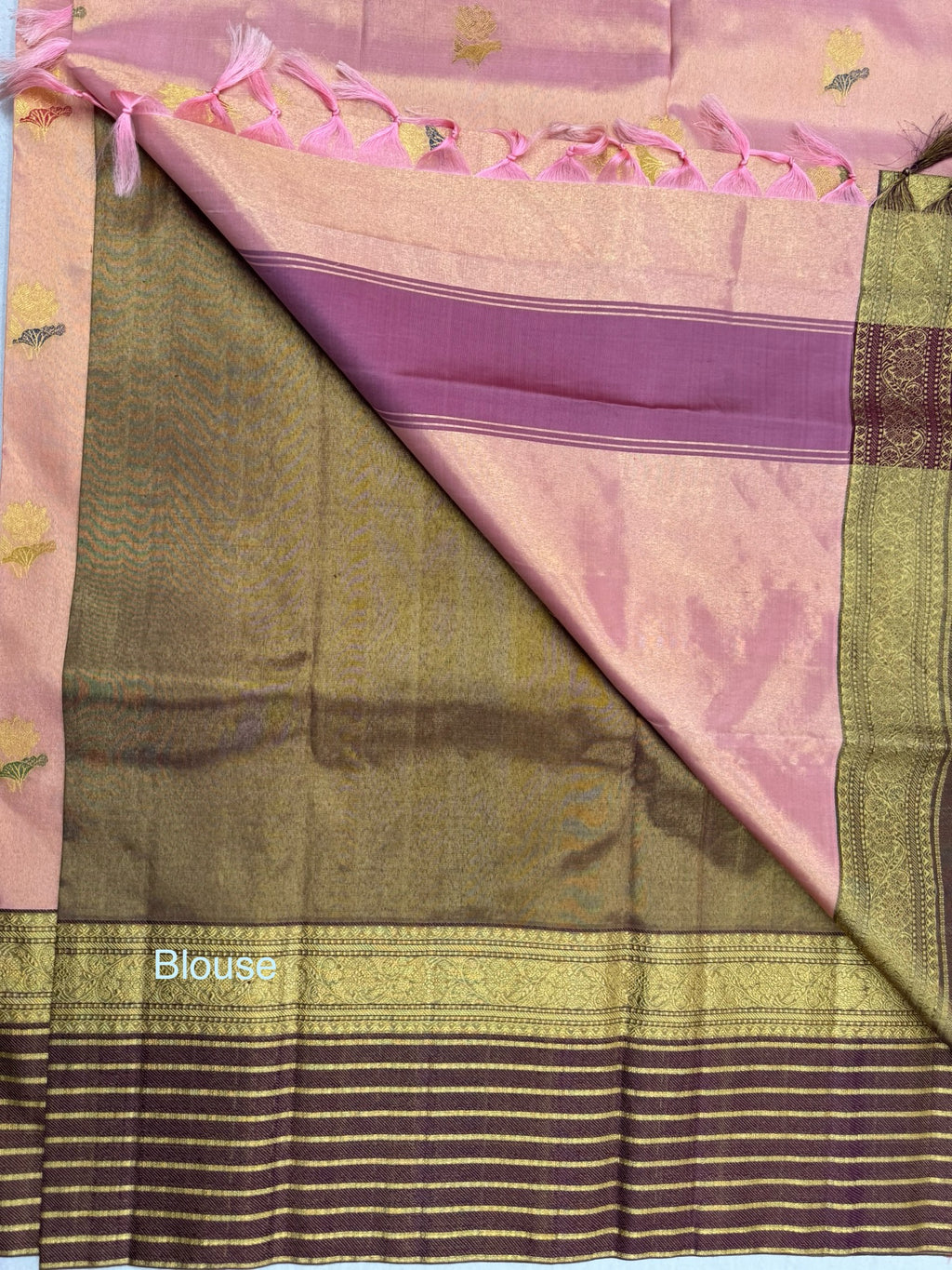 Antique Zari Tissue Kanjeevaram Saree