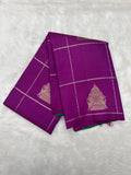 Vintage Borderless Kanjeevaram Saree