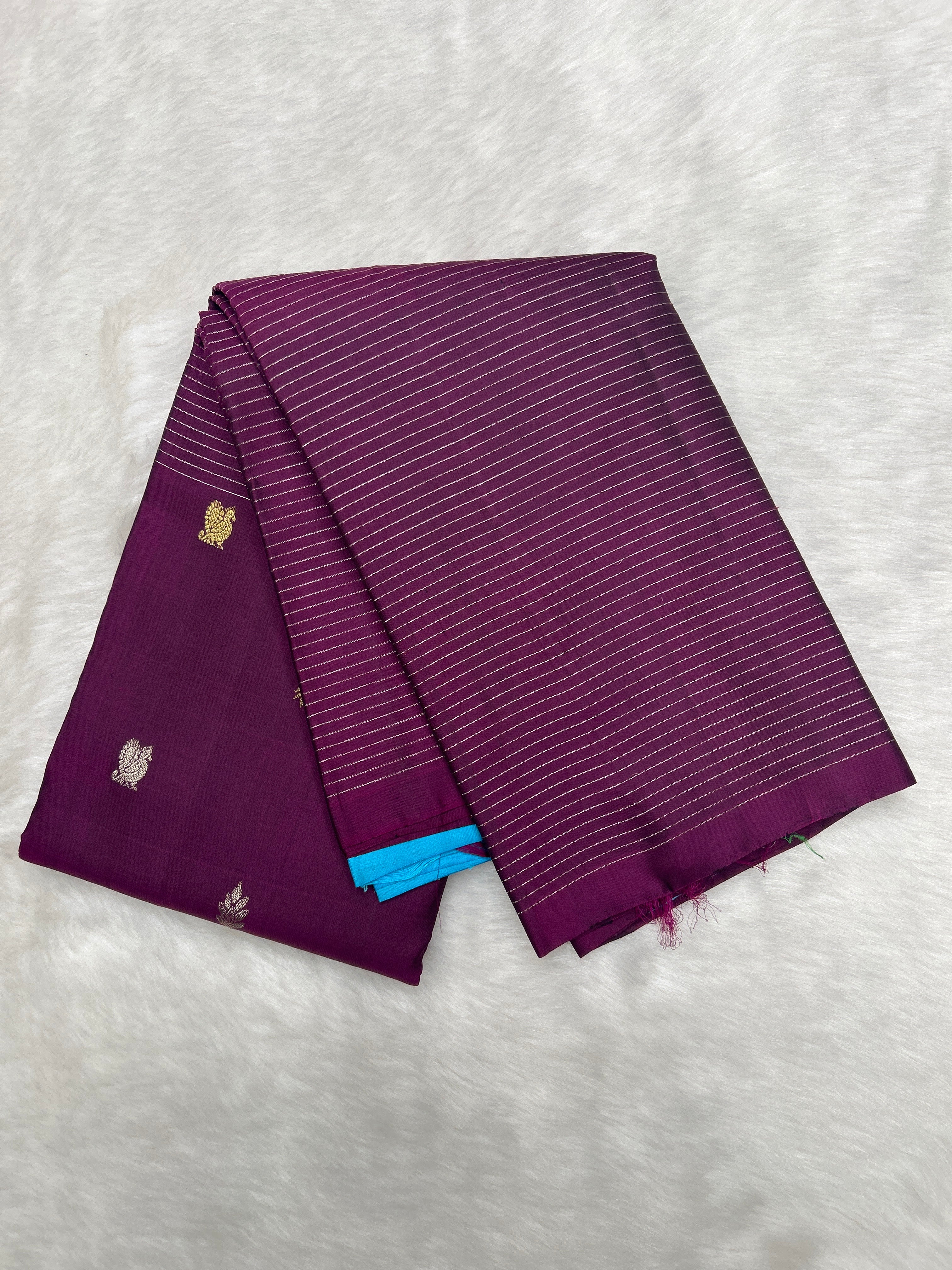 Kanjeevaram Borderless Silk Saree (FS31675)