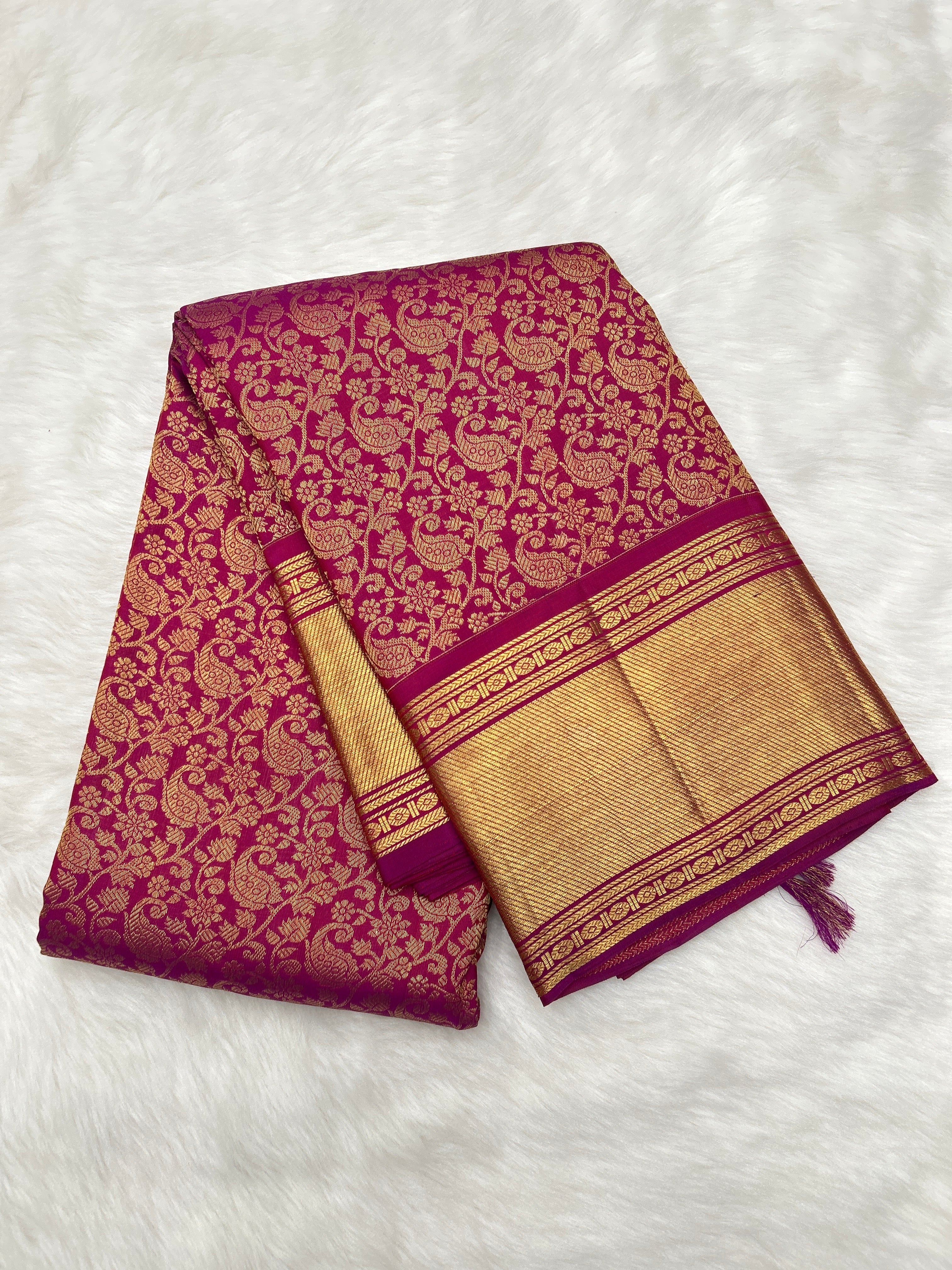 Kanjeevaram Silk Saree (BL3818)