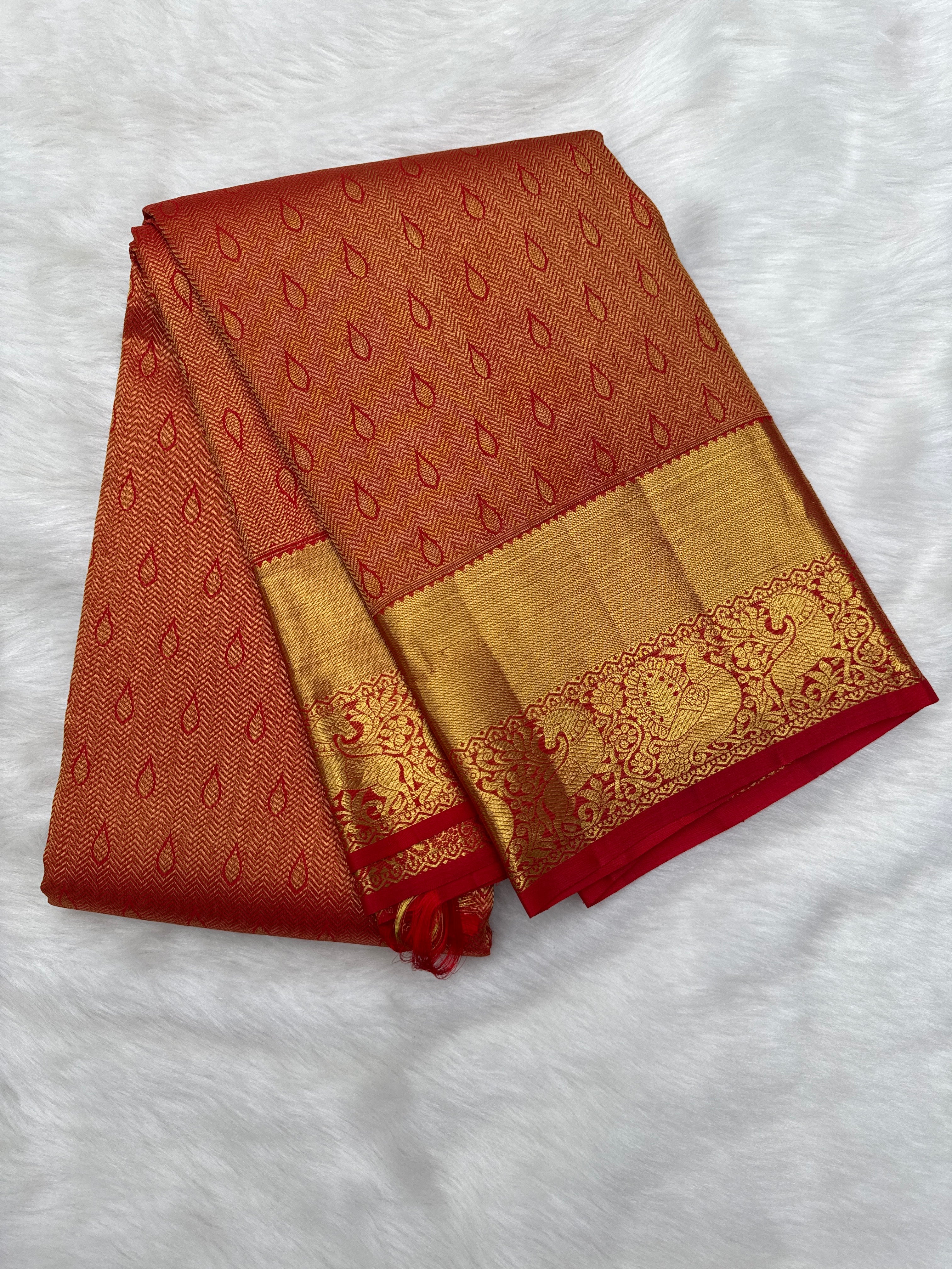 Kanjeevaram Silk Saree (BL4813)