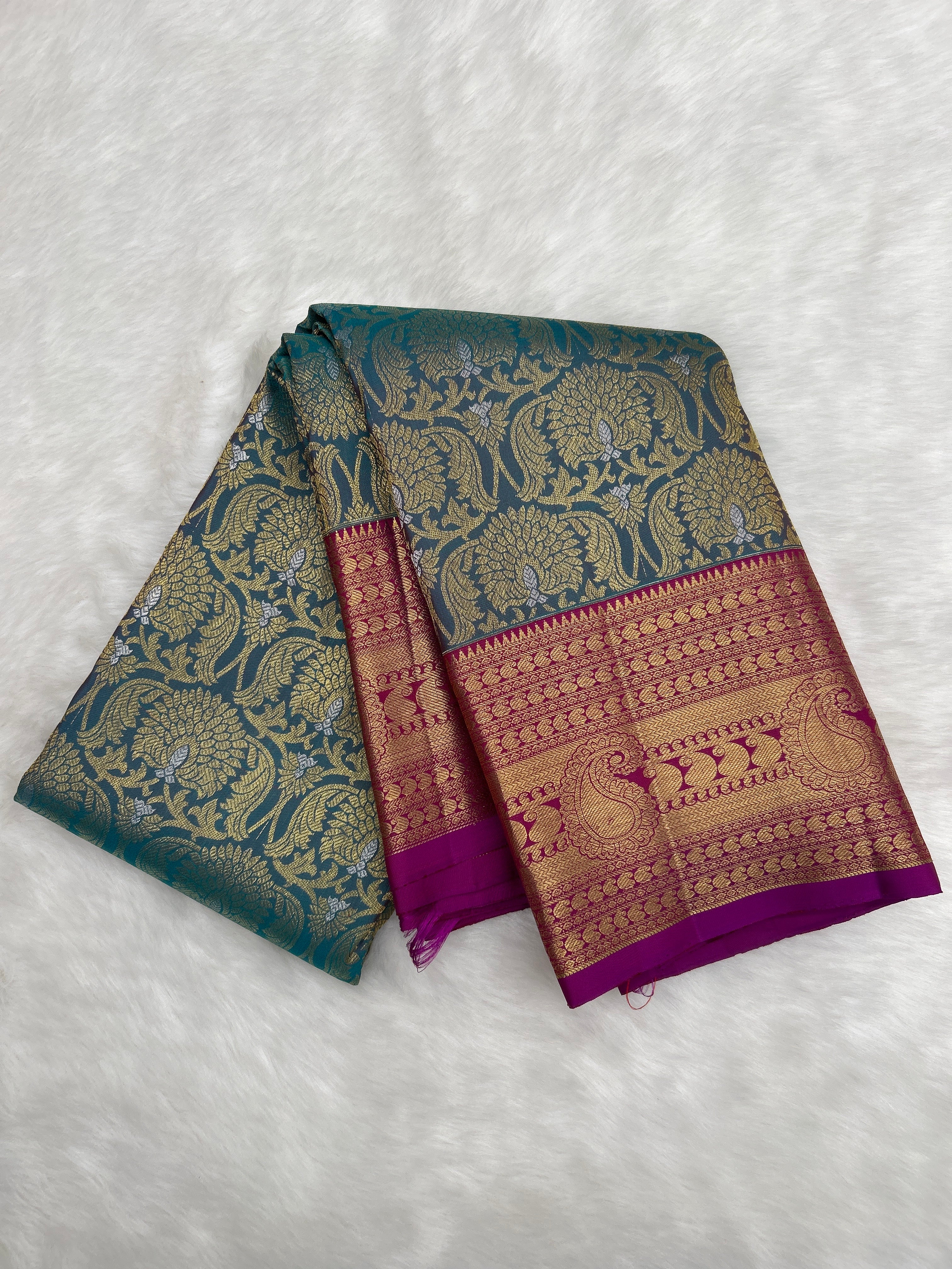 Kanjeevaram Silk Saree (BL10319)