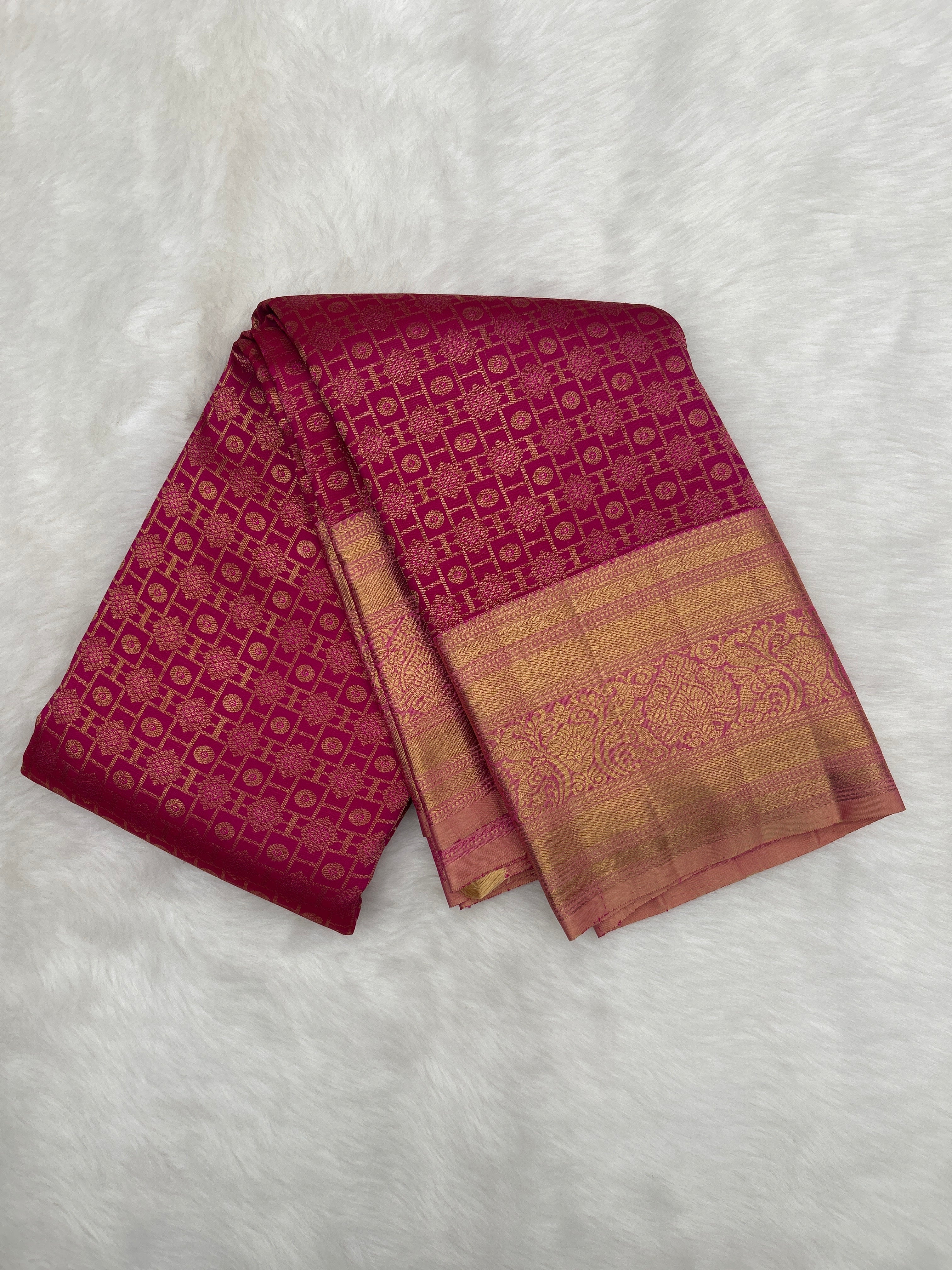 Kanjeevaram Silk Saree (BL4419)