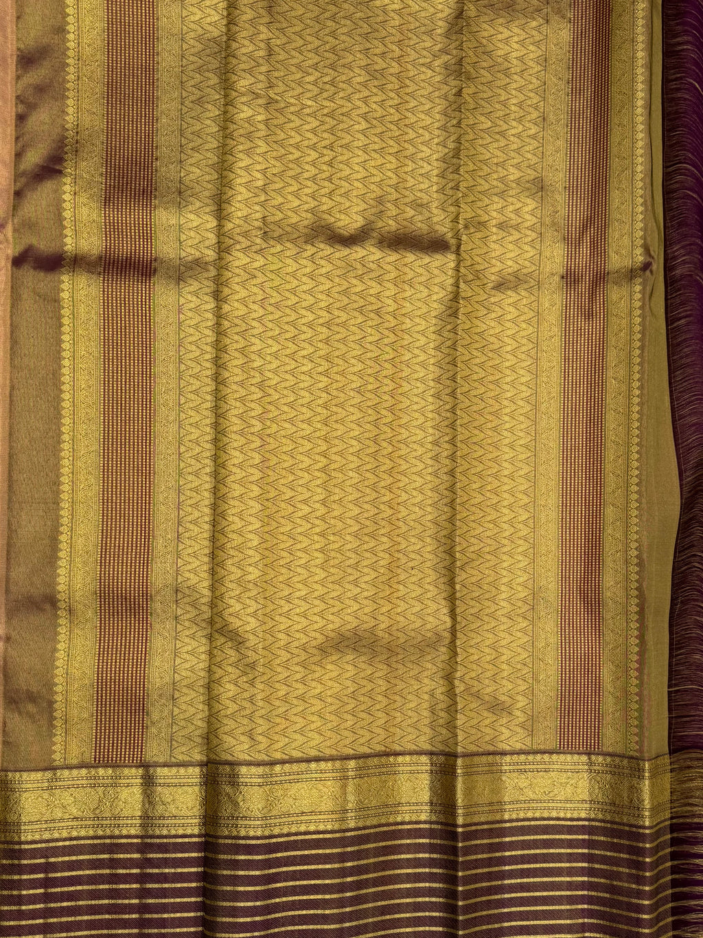 Antique Zari Tissue Kanjeevaram Saree