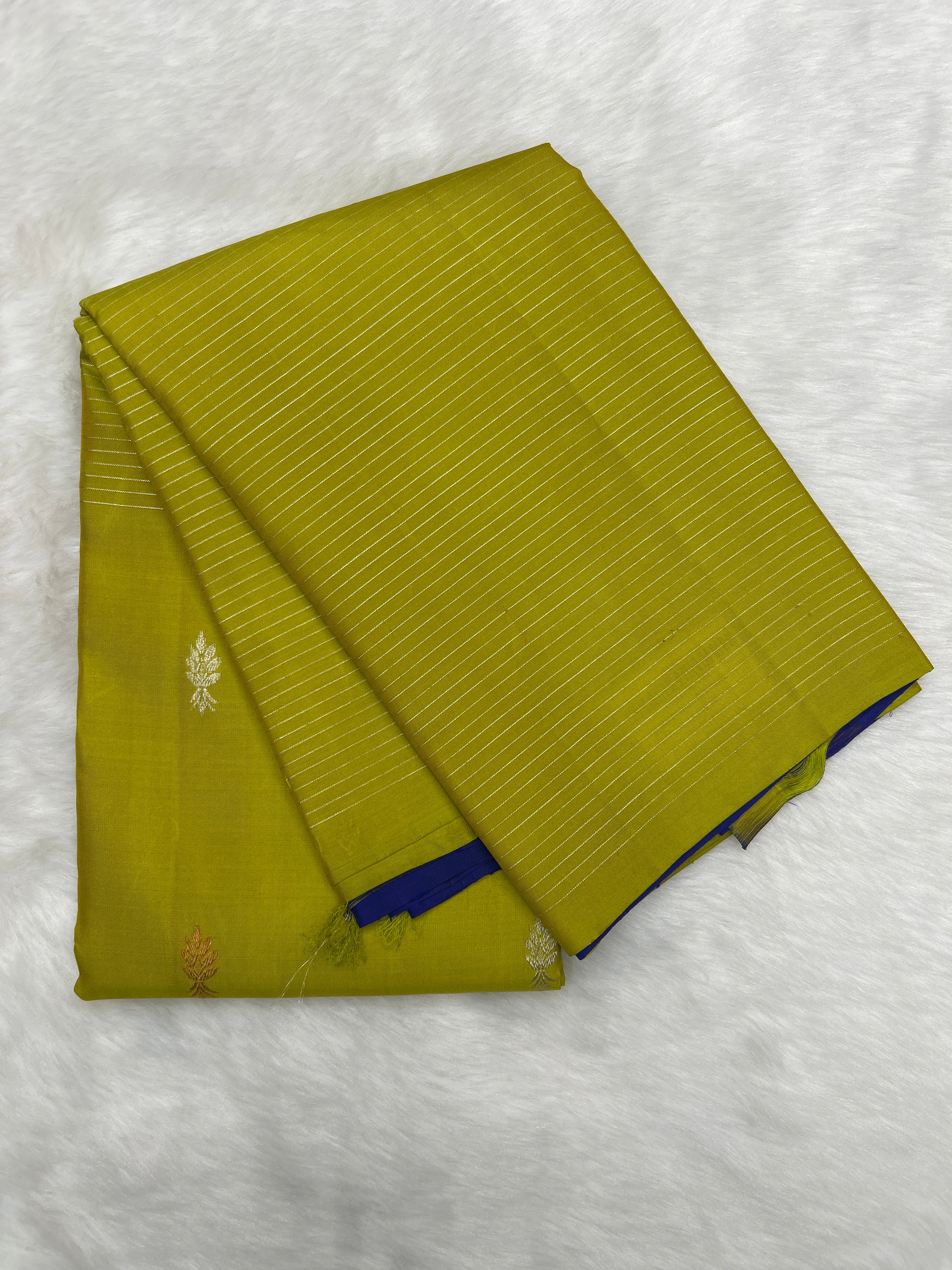 Kanjeevaram Borderless Silk Saree (FS31590)