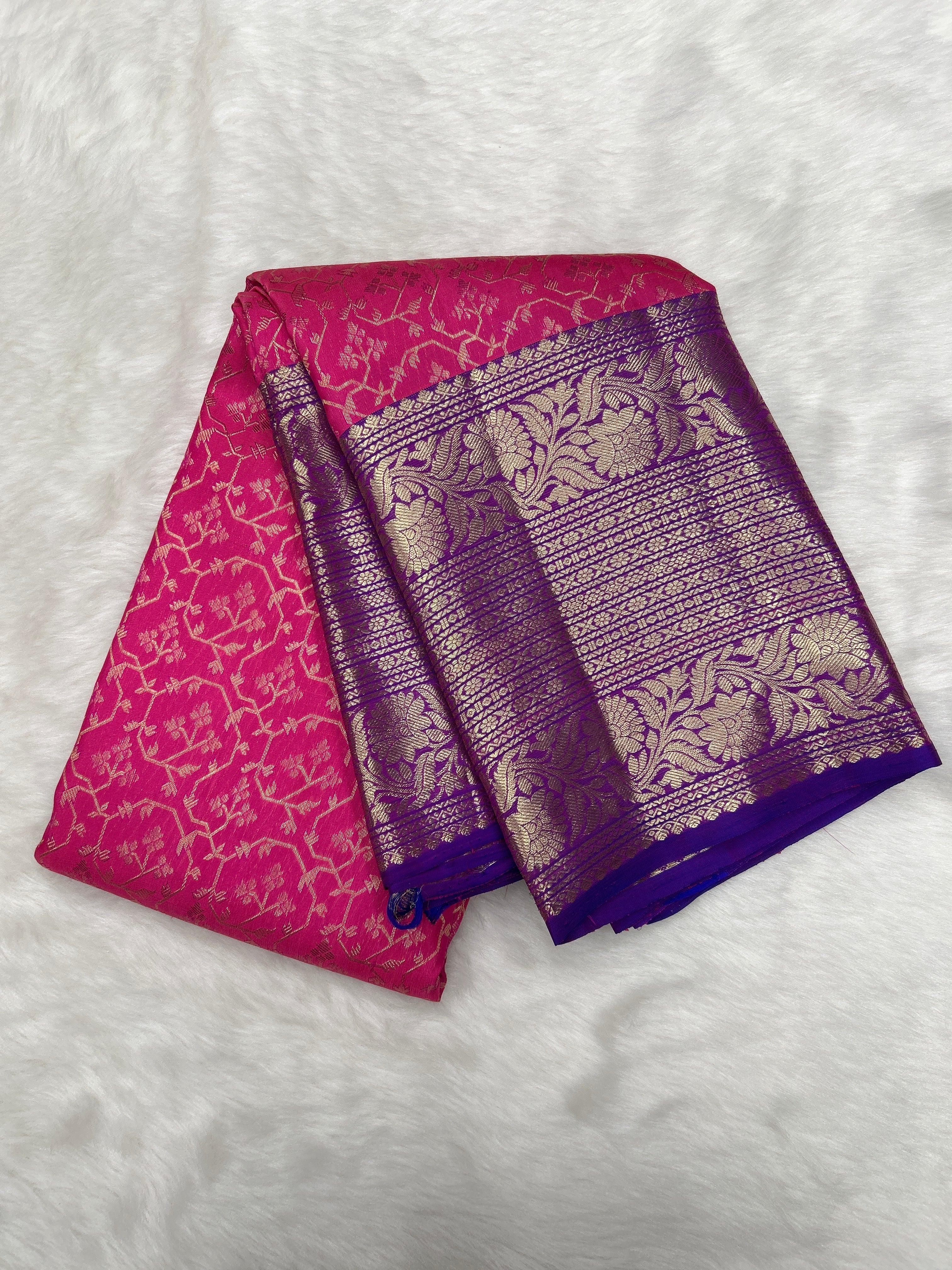 Kanjeevaram Silk Saree (BL400)