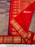 Vintage Korvai Zari pack Kanjeevaram Saree with a Korvai Thapet Border & Rich Pallu