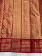 Tissue Kanjeevaram With Jaal Brocade & Traditional Rich Border